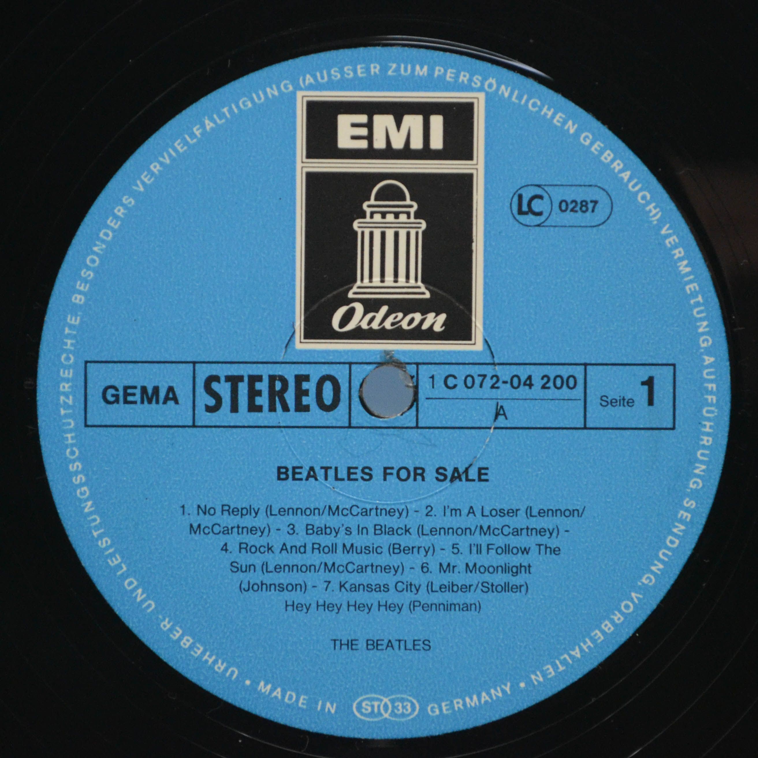 Beatles — Beatles For Sale, 1964