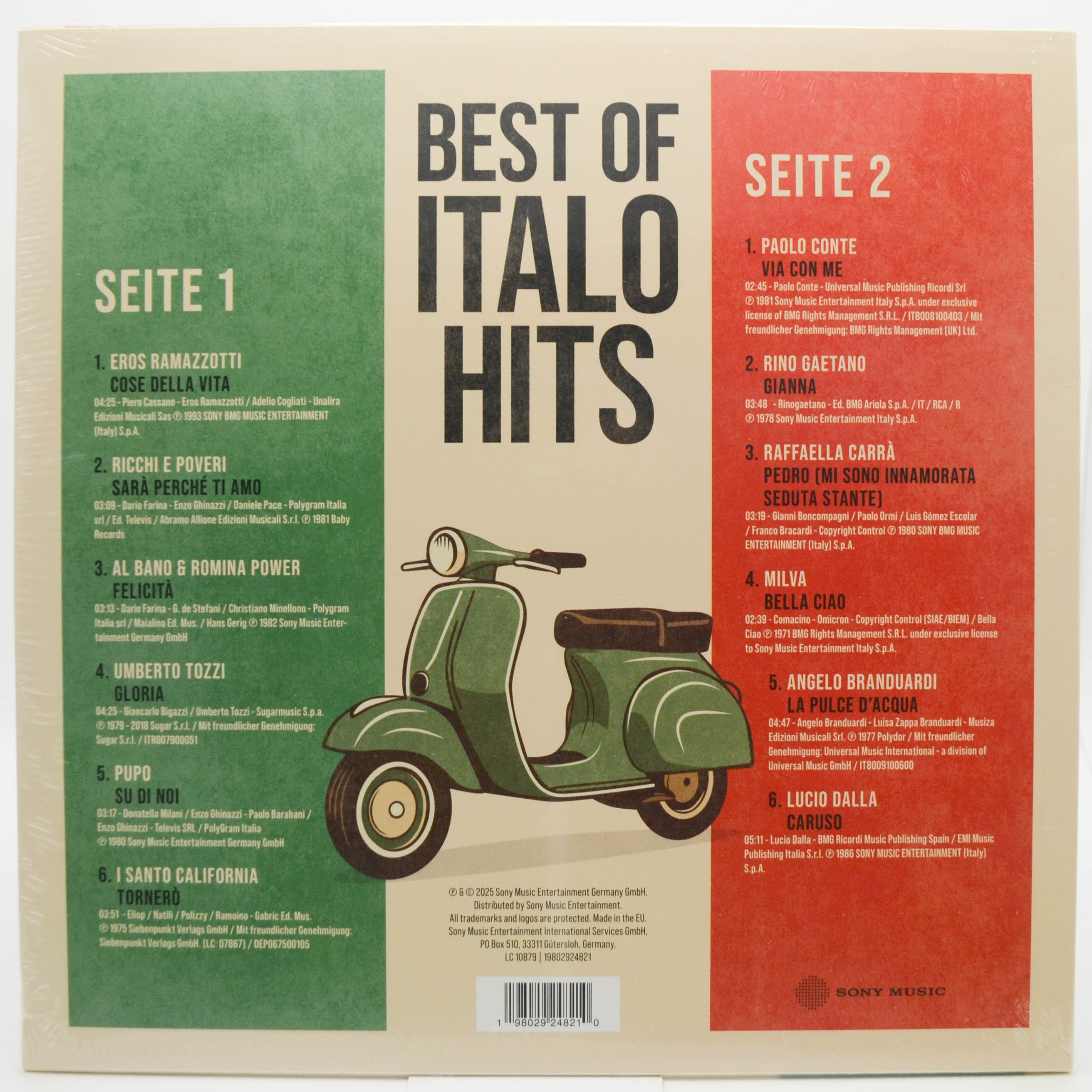 Various — Best Of Italo Hits, 1971