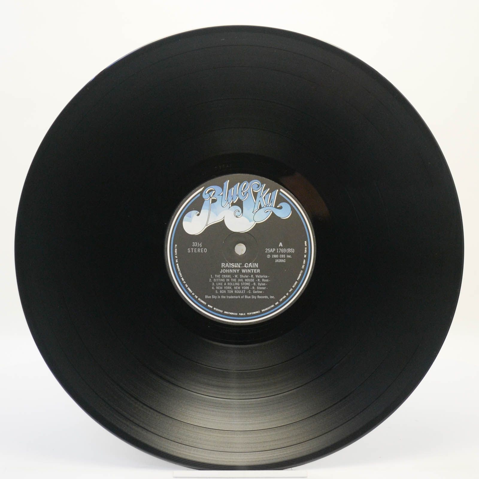 Johnny Winter — Raisin' Cain, 1980