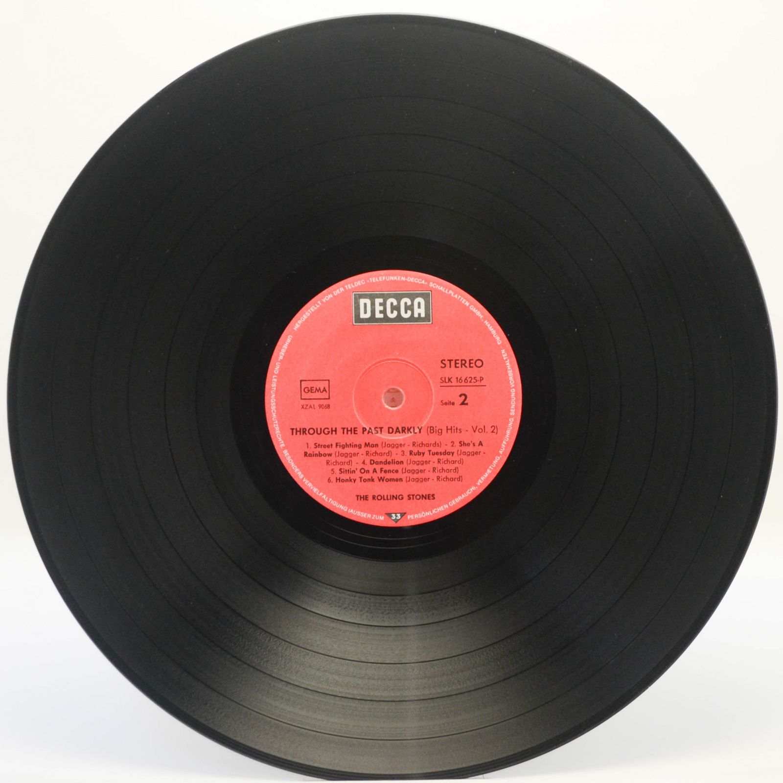 Rolling Stones — Through The Past, Darkly (Big Hits Vol. 2), 1969