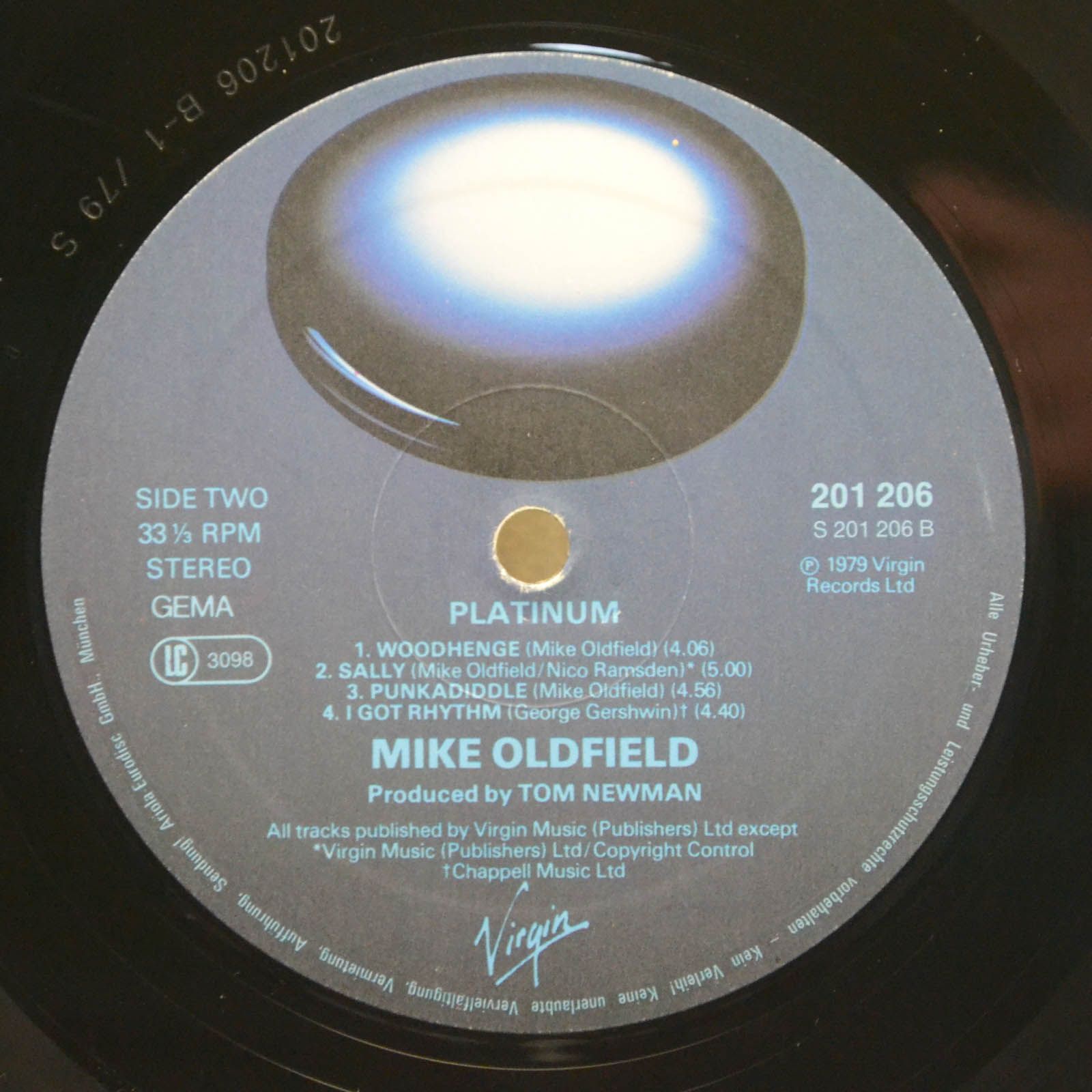 Mike Oldfield — Platinum, 1979