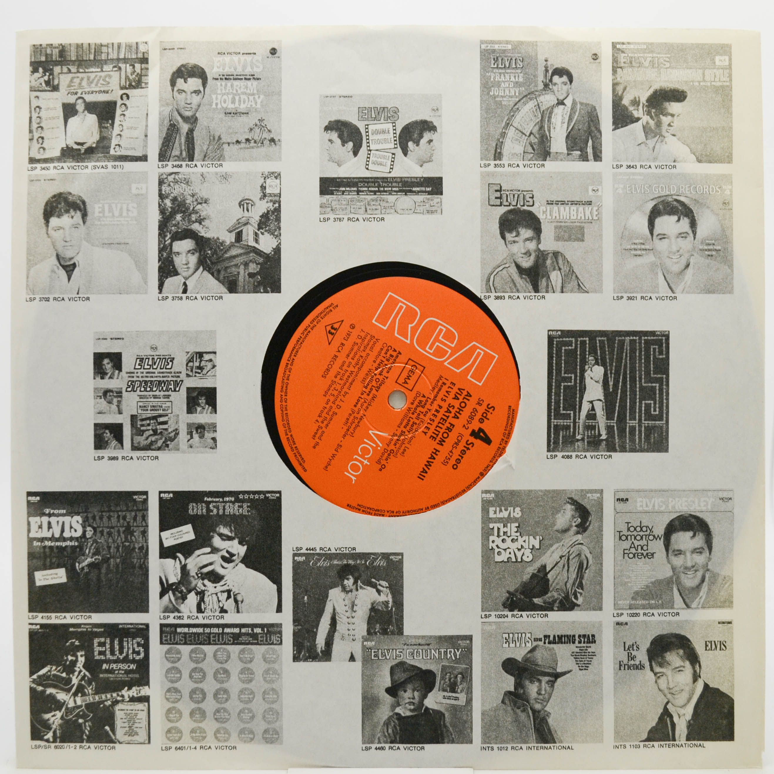 Elvis — Aloha From Hawaii Via Satellite (2LP), 1973