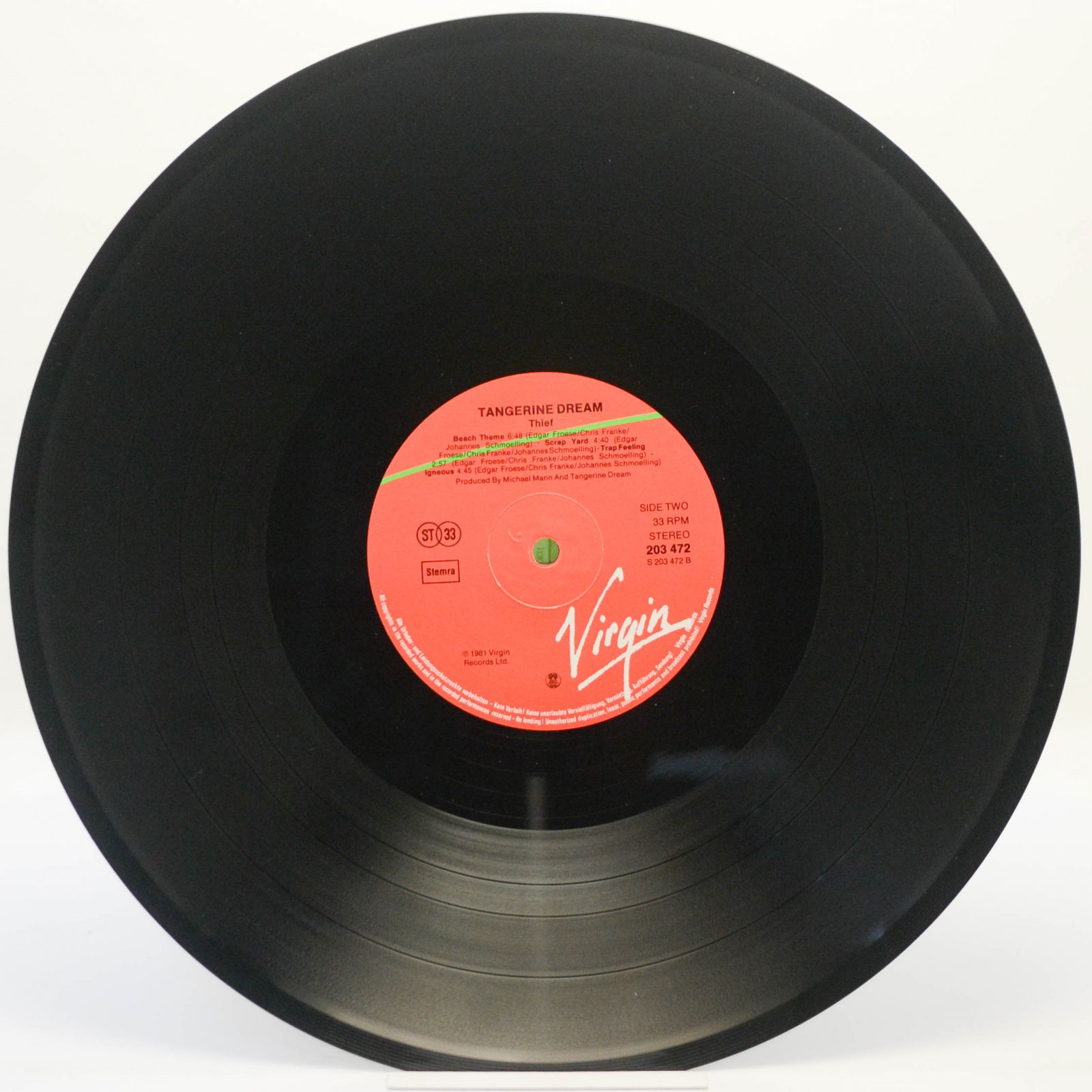 Tangerine Dream — Thief, 1981