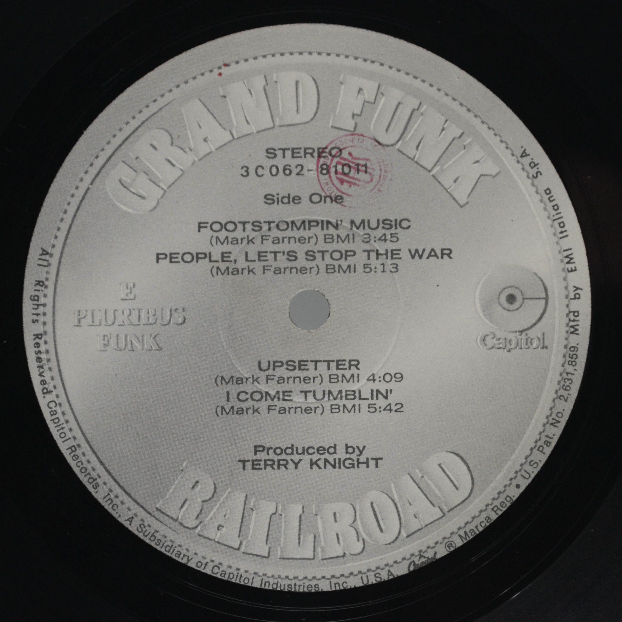 Виниловая пластинка Grand Funk Railroad — E Pluribus Funk, 1971