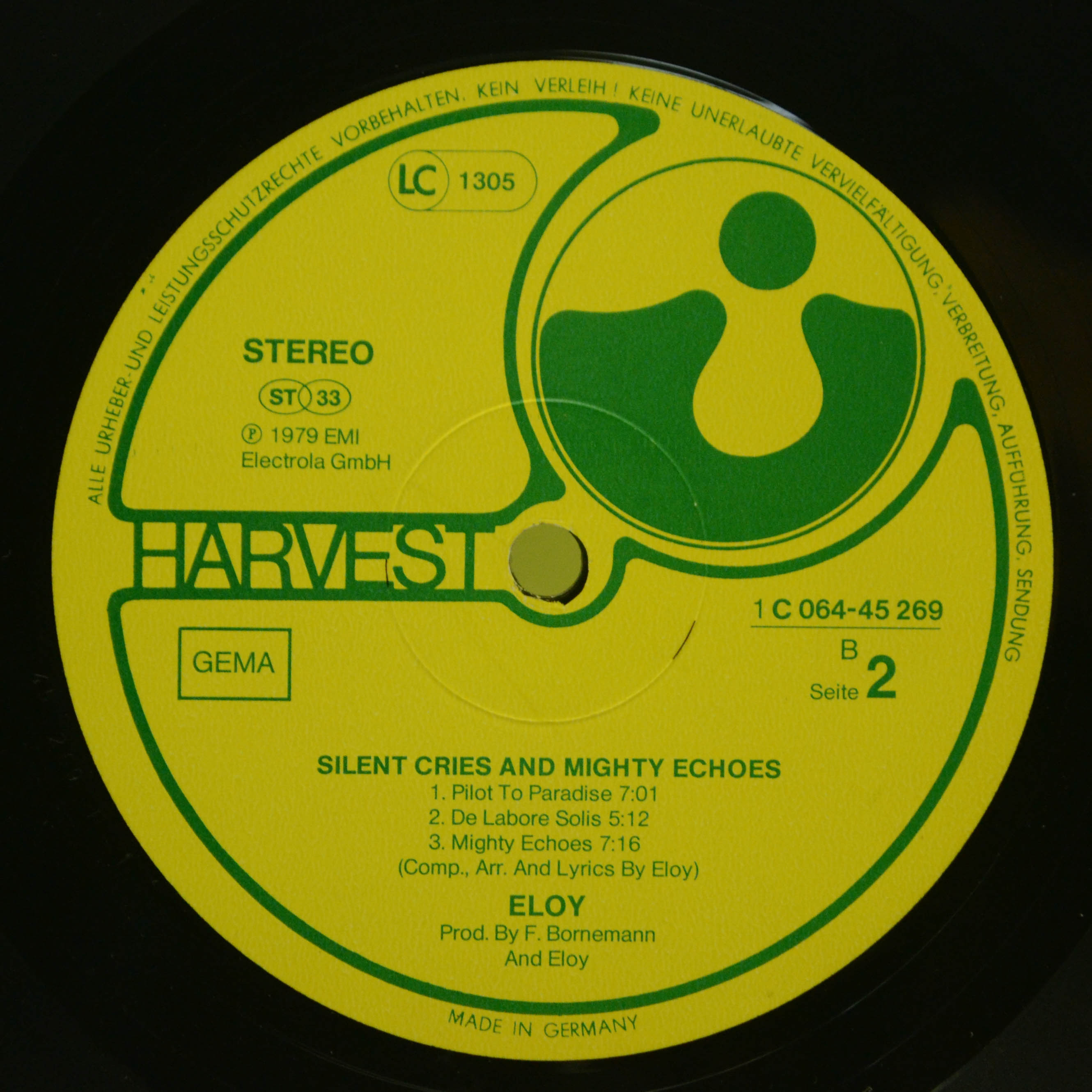 Eloy — Silent Cries And Mighty Echoes, 1979