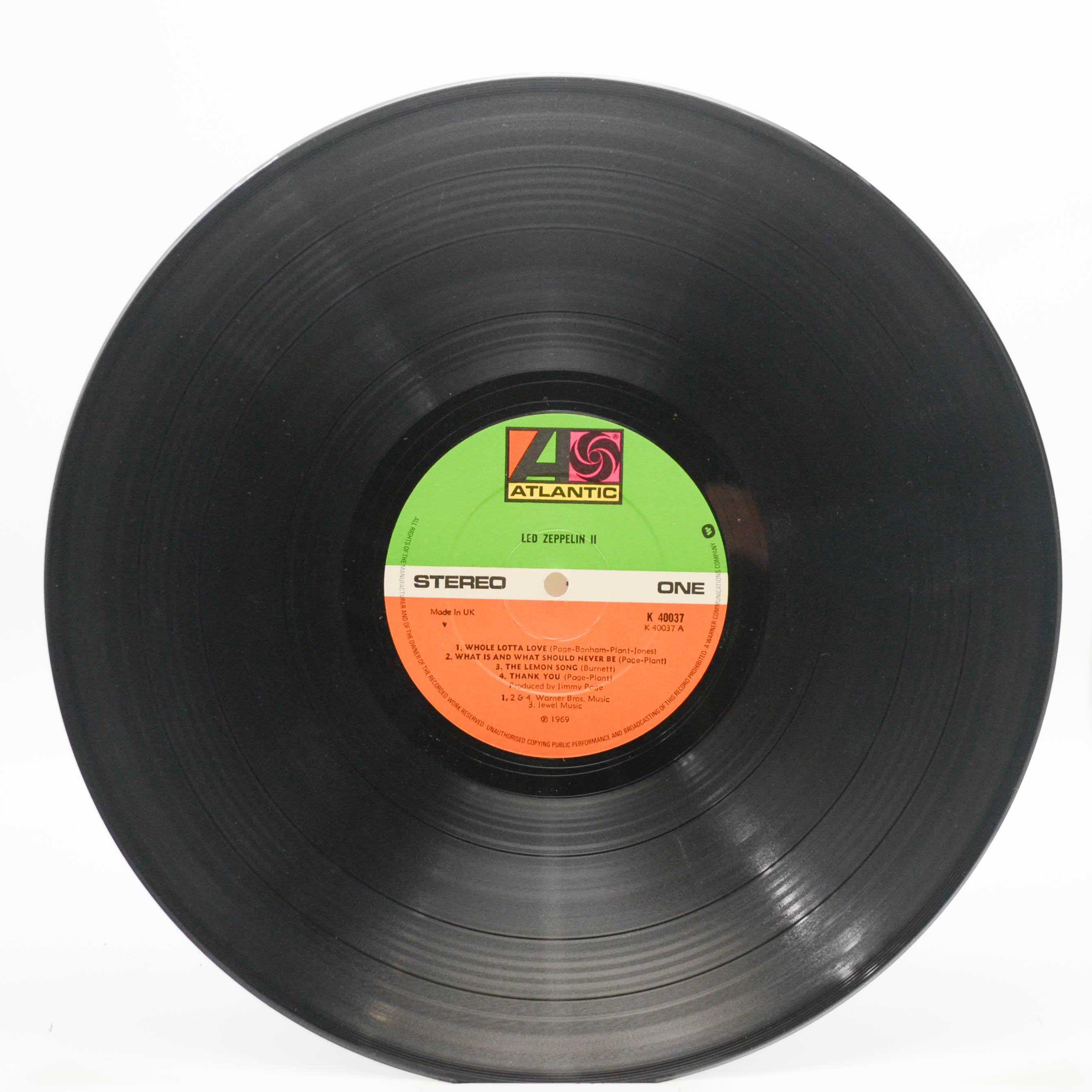 Led Zeppelin — Led Zeppelin II (UK), 1969