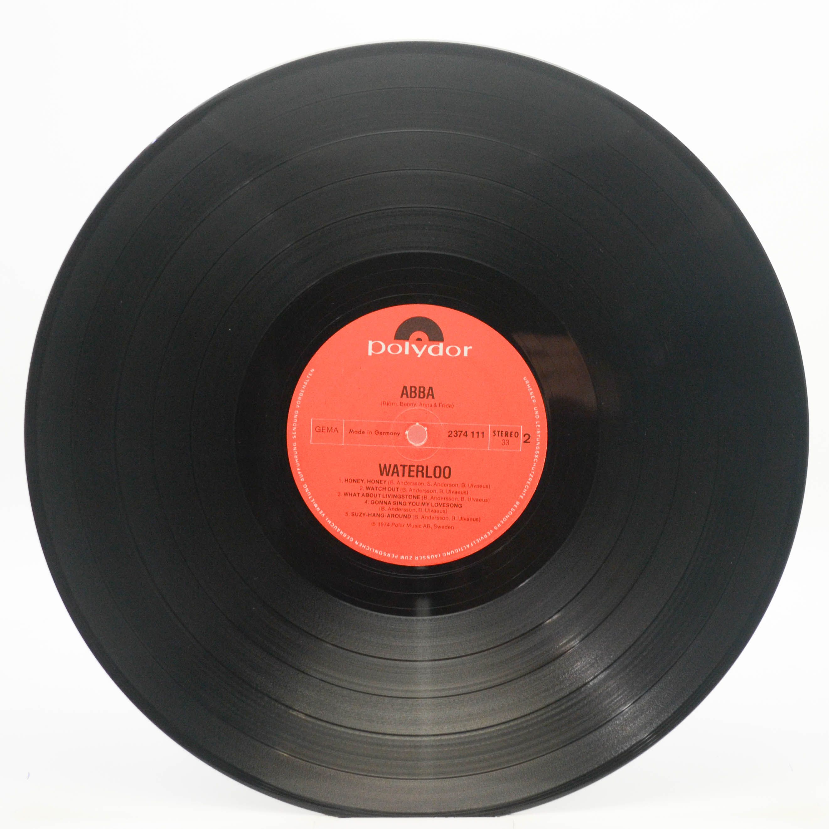 ABBA, Bjorn, Benny, Anna & Frida — Waterloo, 1974