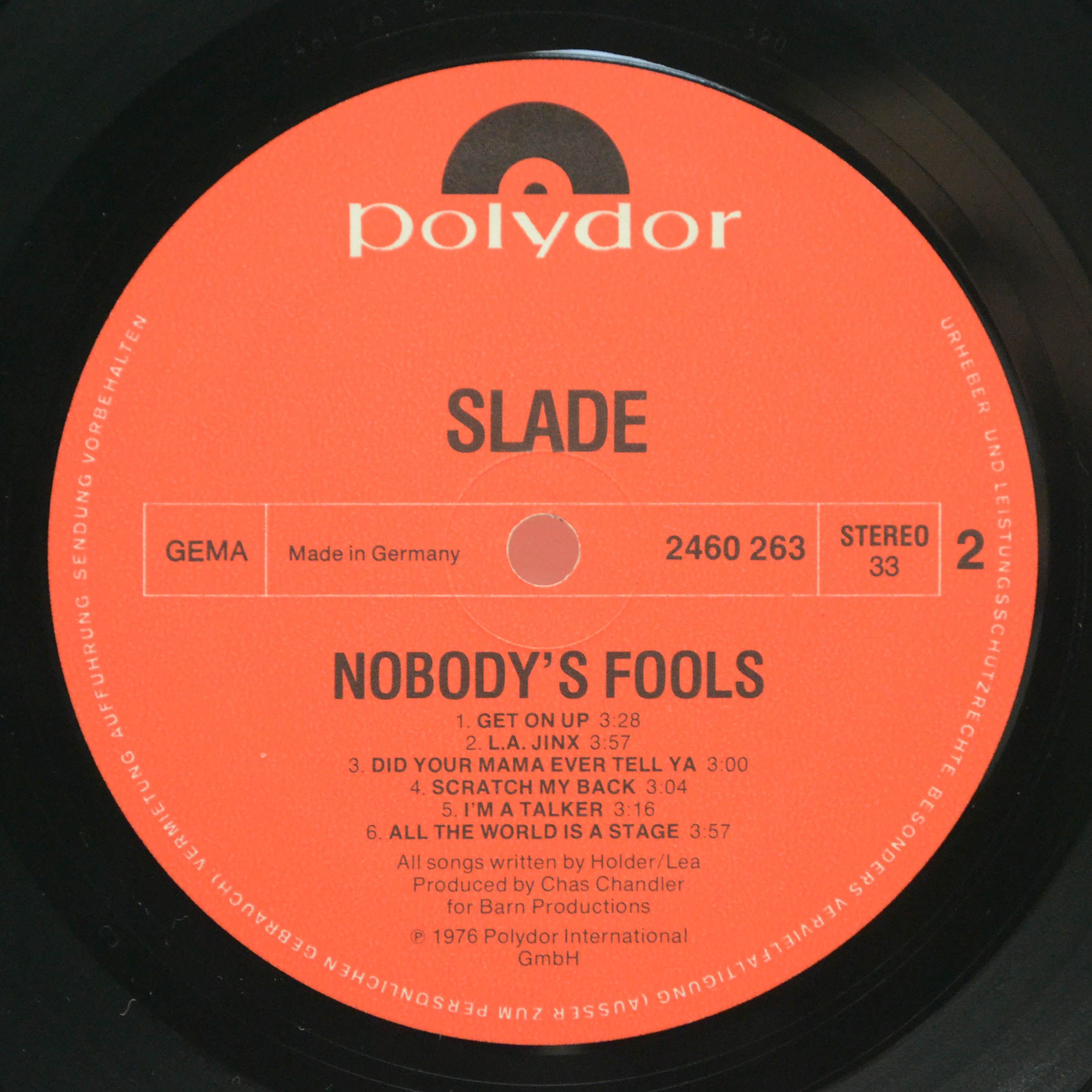Slade — Nobody's Fools, 1976