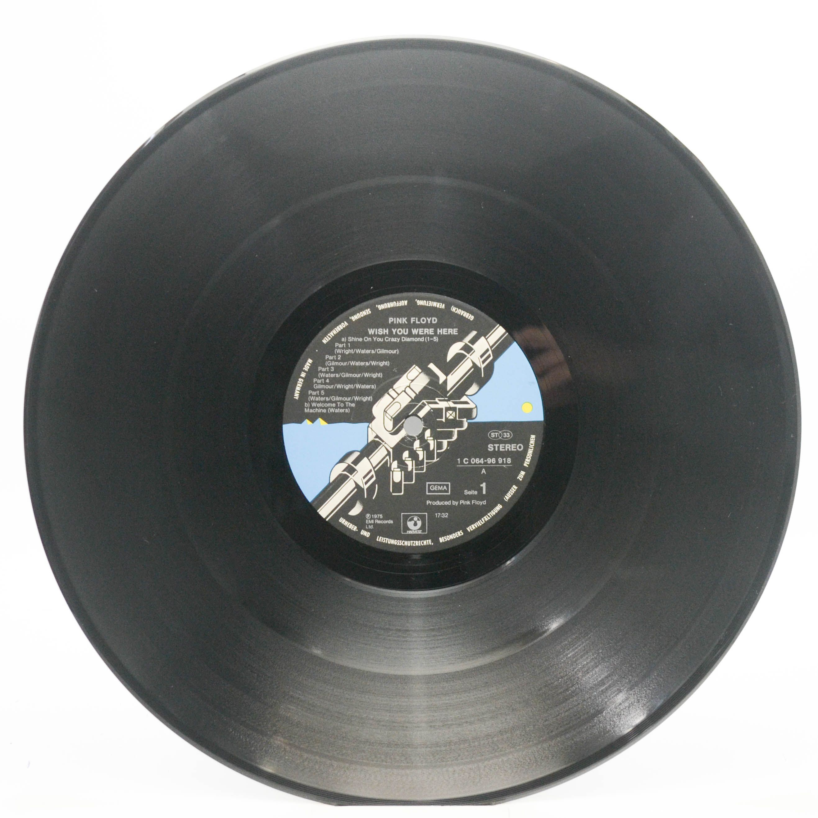 Виниловая пластинка Pink Floyd — Wish You Were Here, 1975