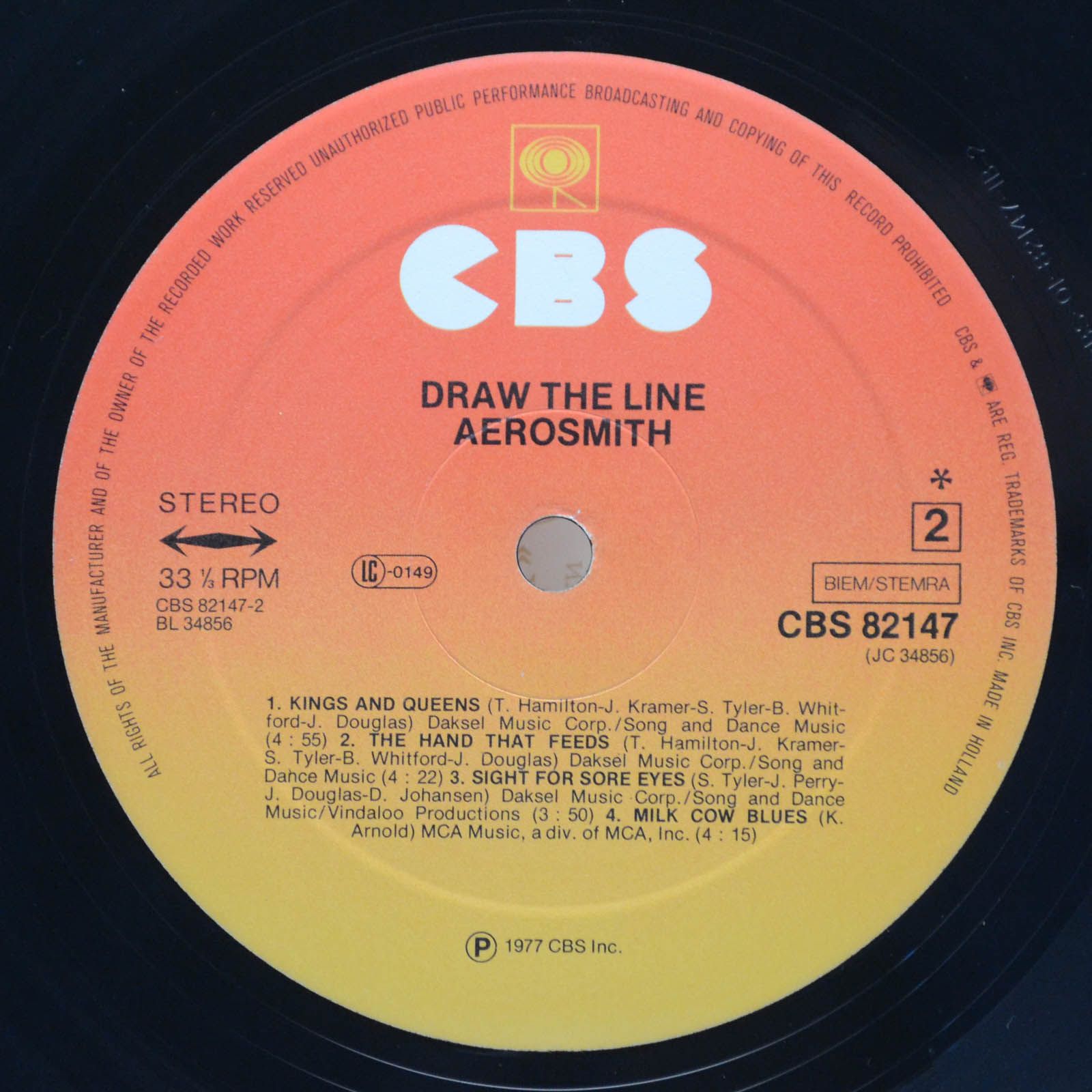 Aerosmith — Draw The Line, 1977