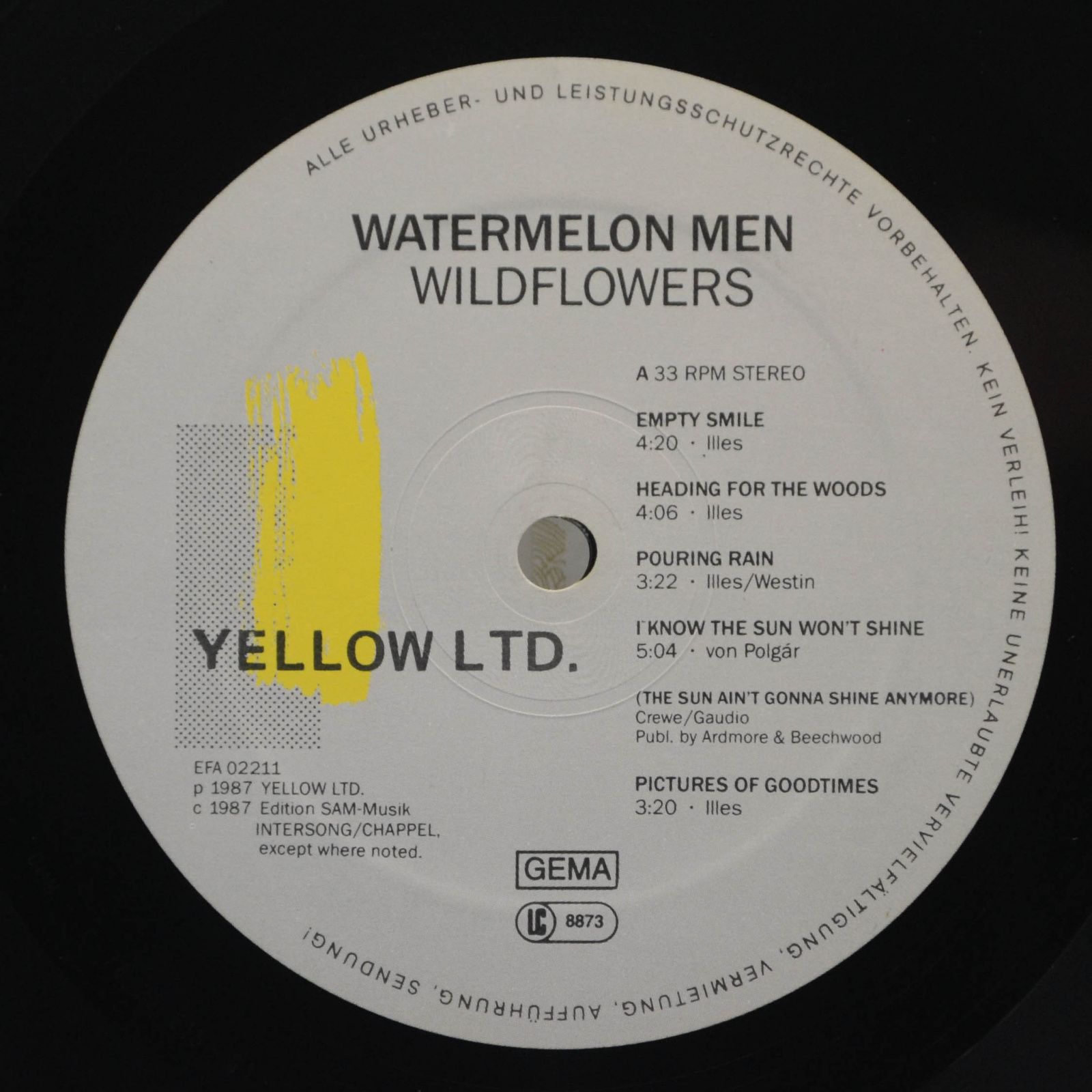 Watermelon Men — Wildflowers, 1987
