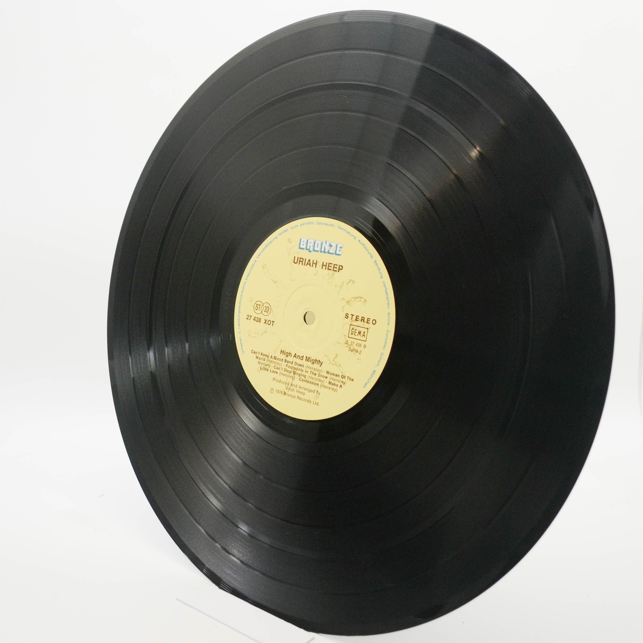 Uriah Heep — High And Mighty, 1976