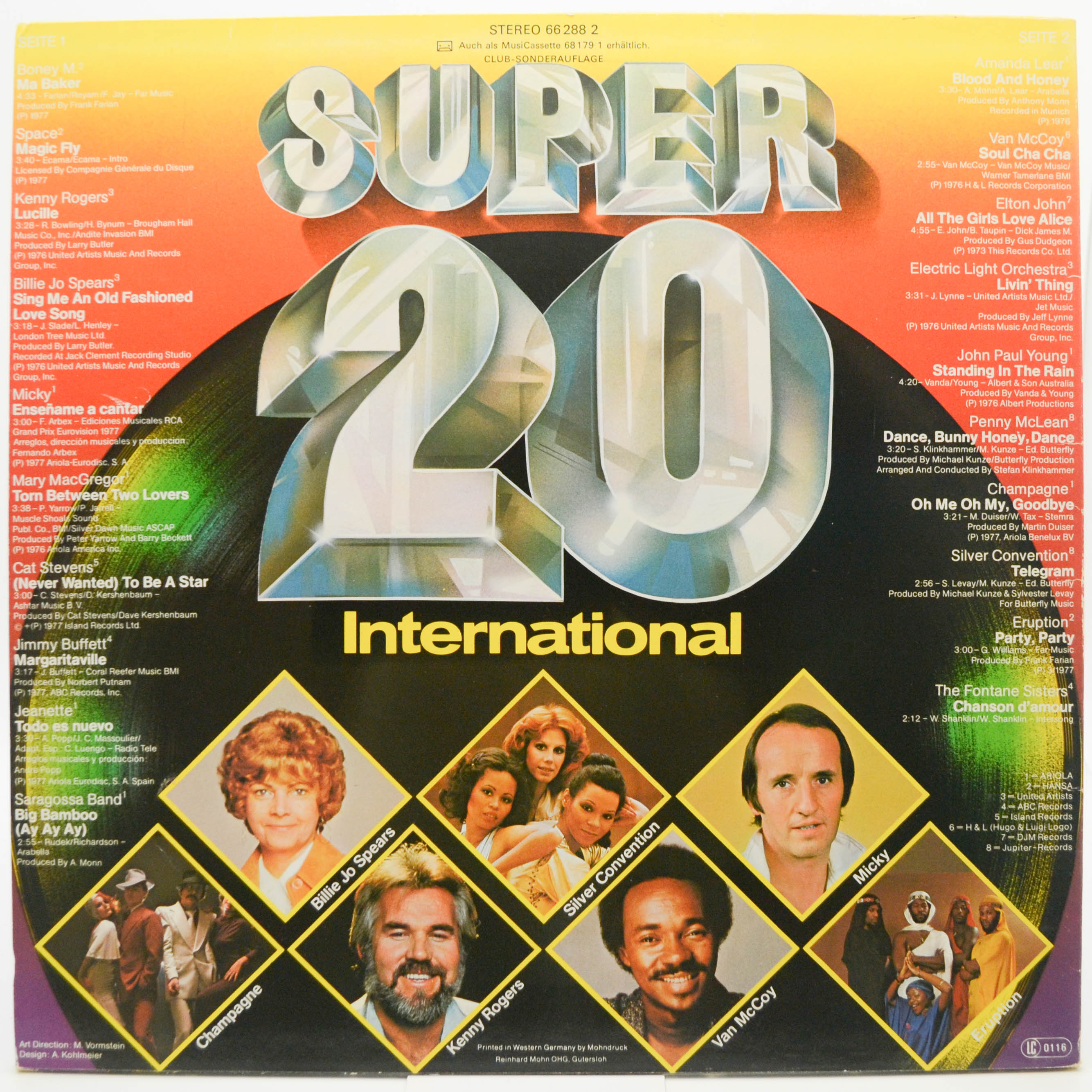 Various — Super 20 International, 1977