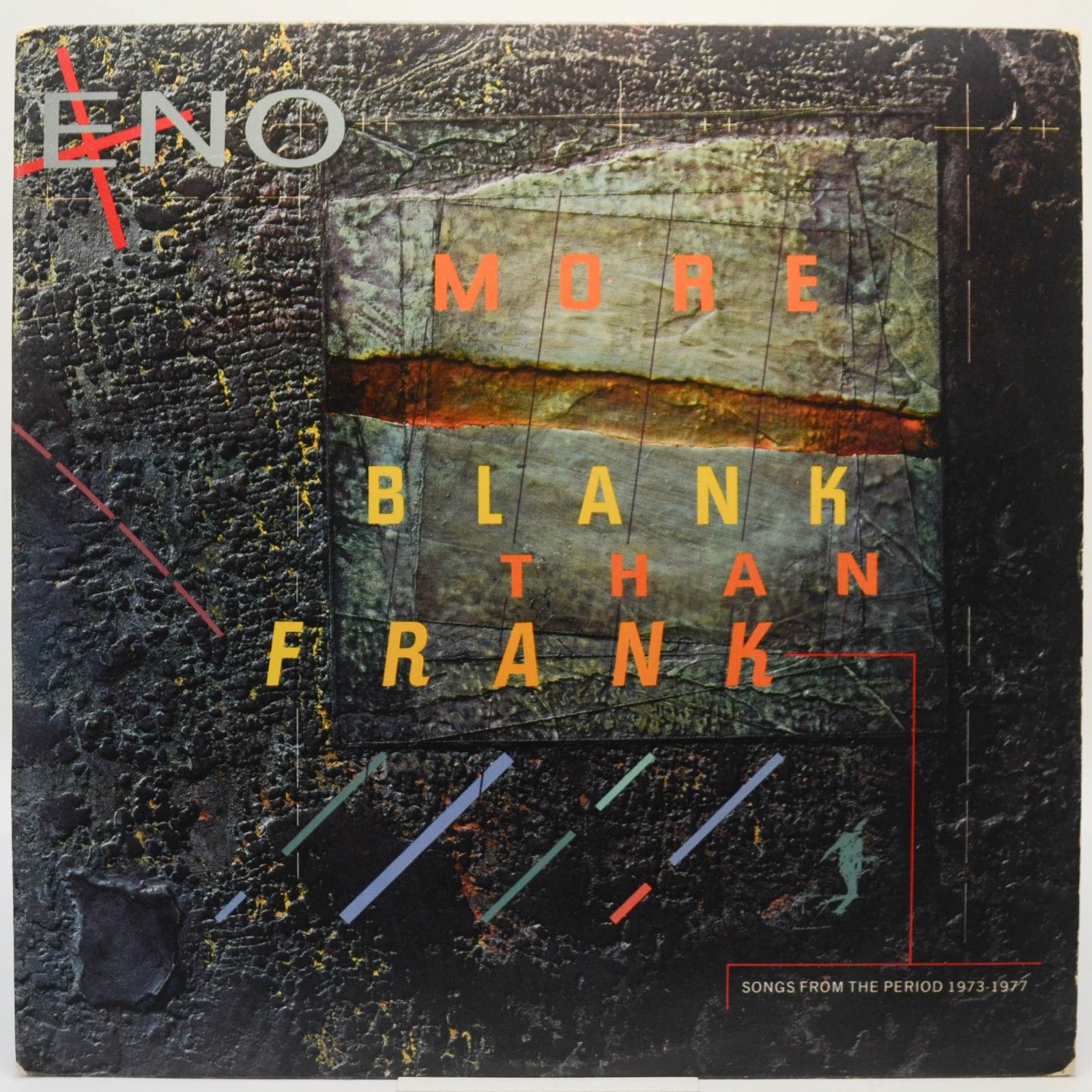 Виниловая пластинка Eno — More Blank Than Frank (USA), 1986