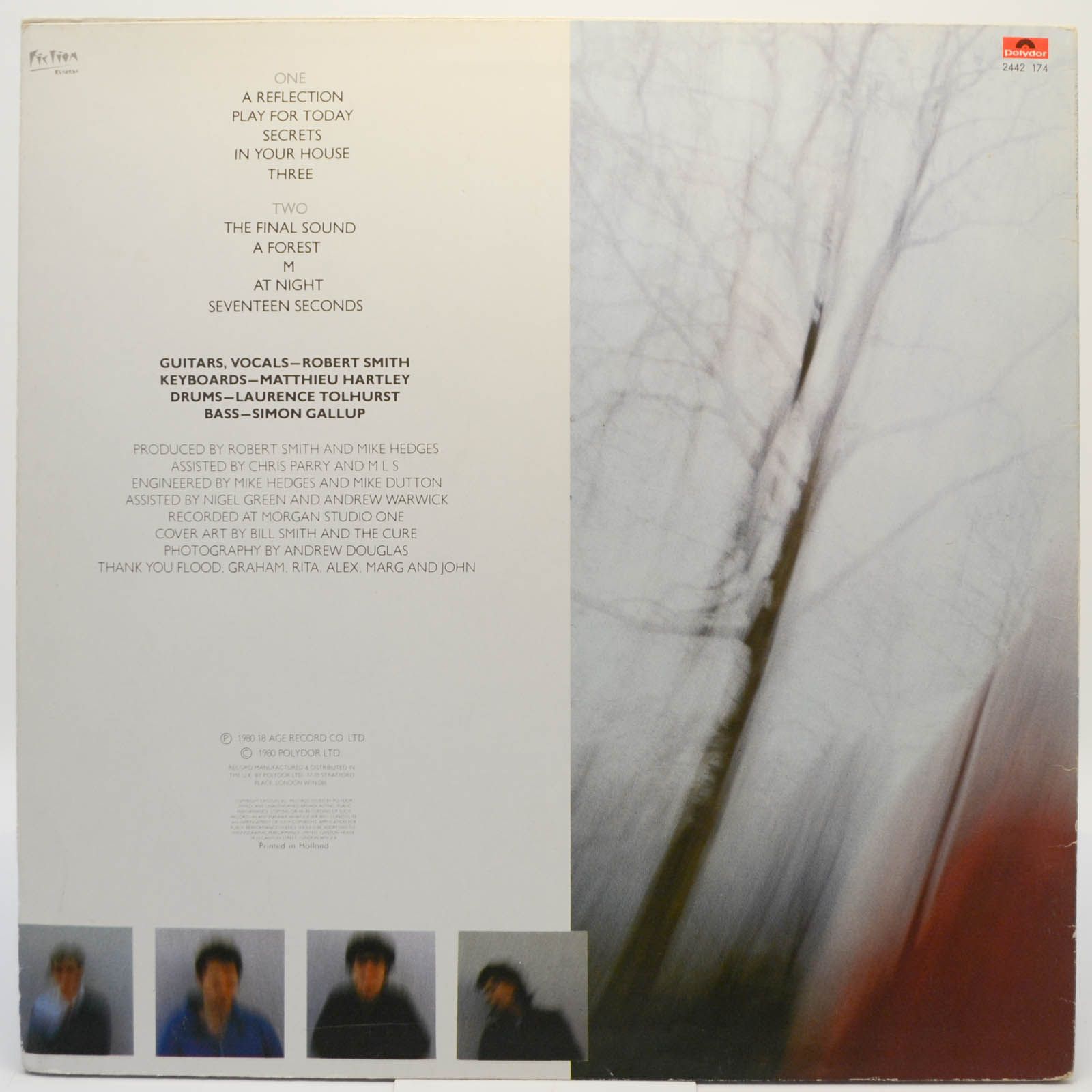 Cure — Seventeen Seconds, 1980
