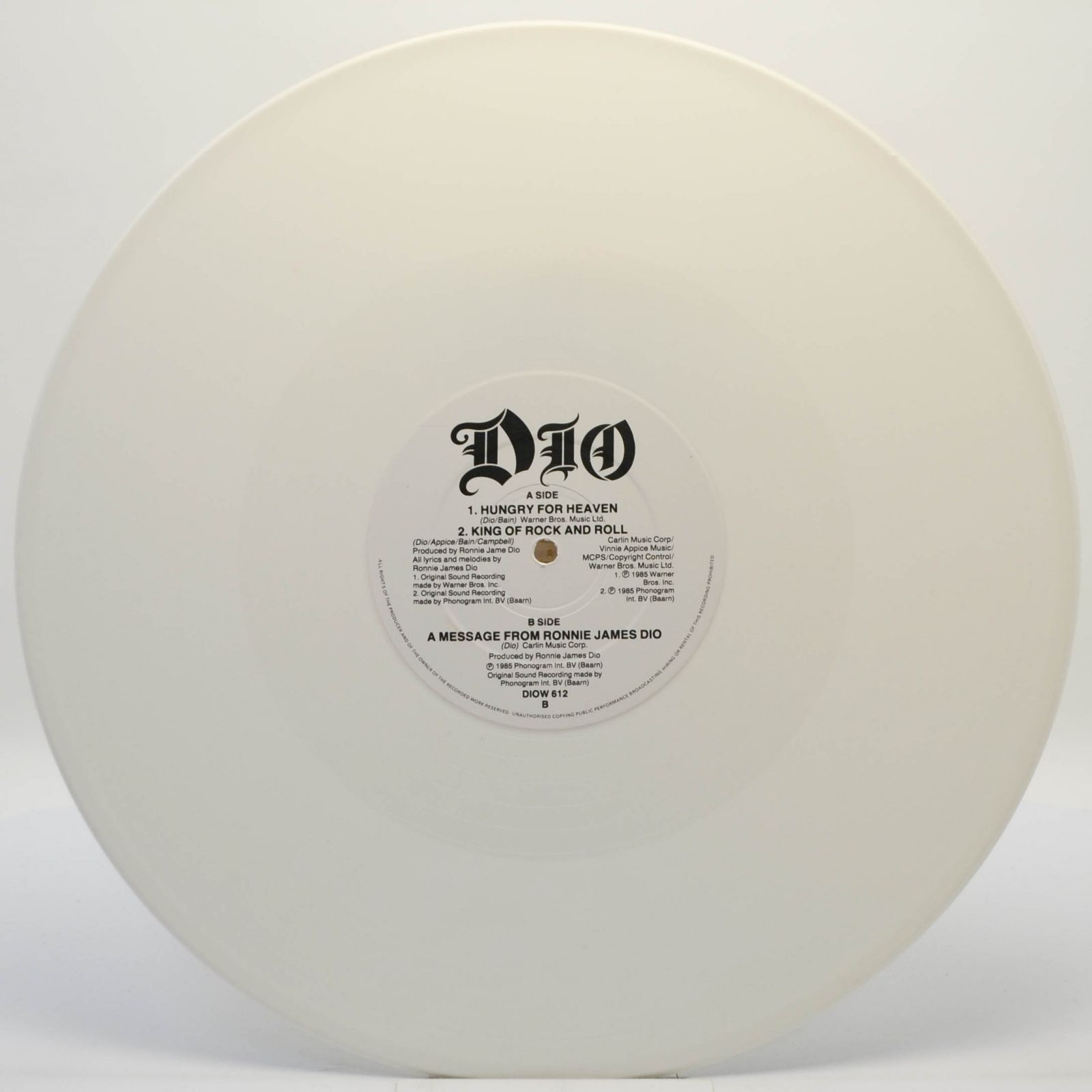 Dio — Hungry For Heaven, 1985