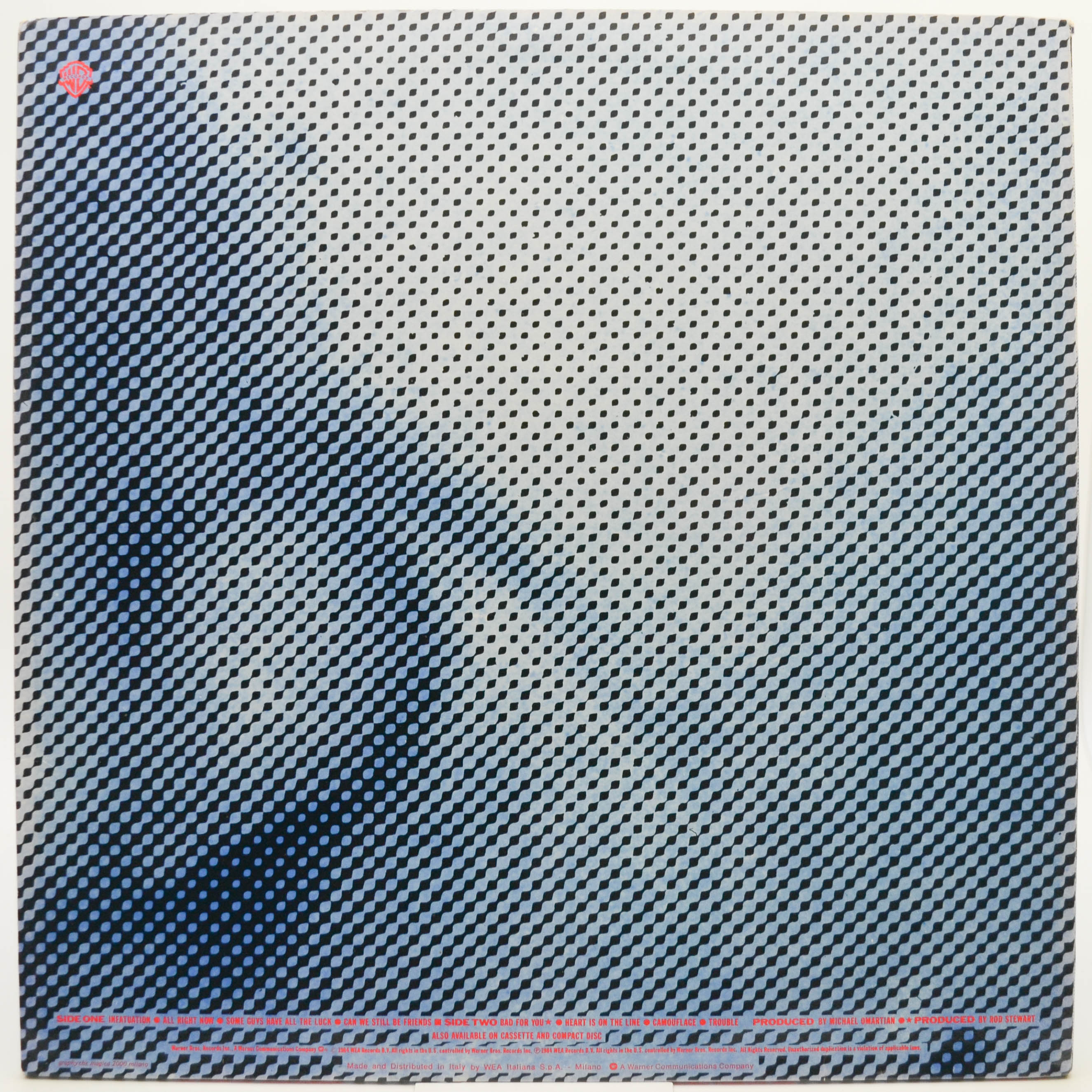 Rod Stewart — Camouflage, 1984