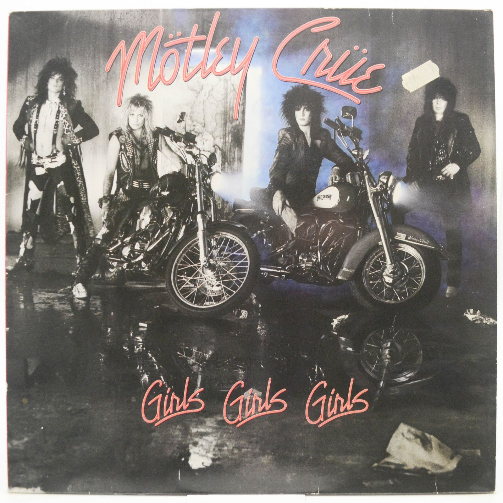 Виниловая пластинка Mötley Crüe — Girls, Girls, Girls, 1987