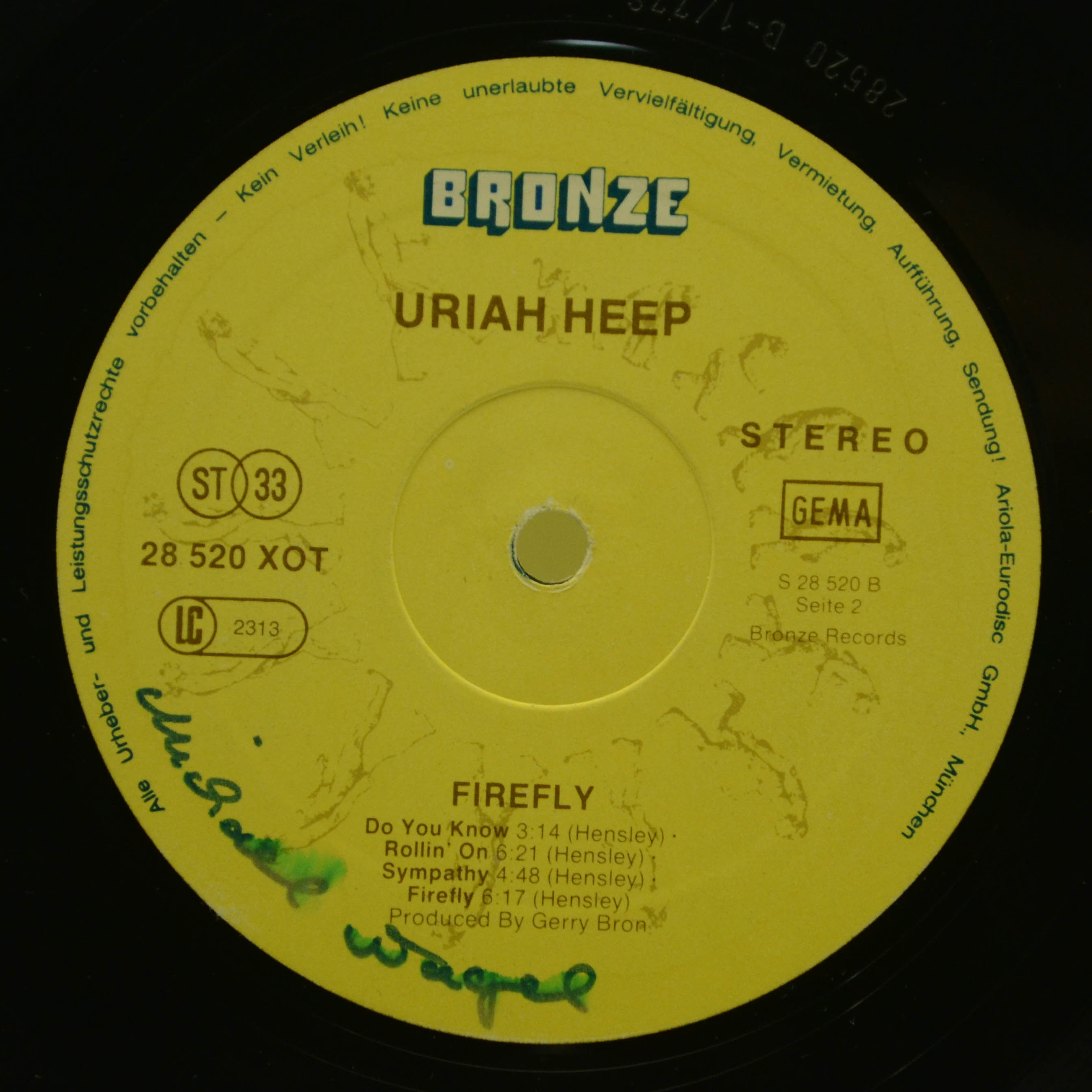 Uriah Heep — Firefly, 1977