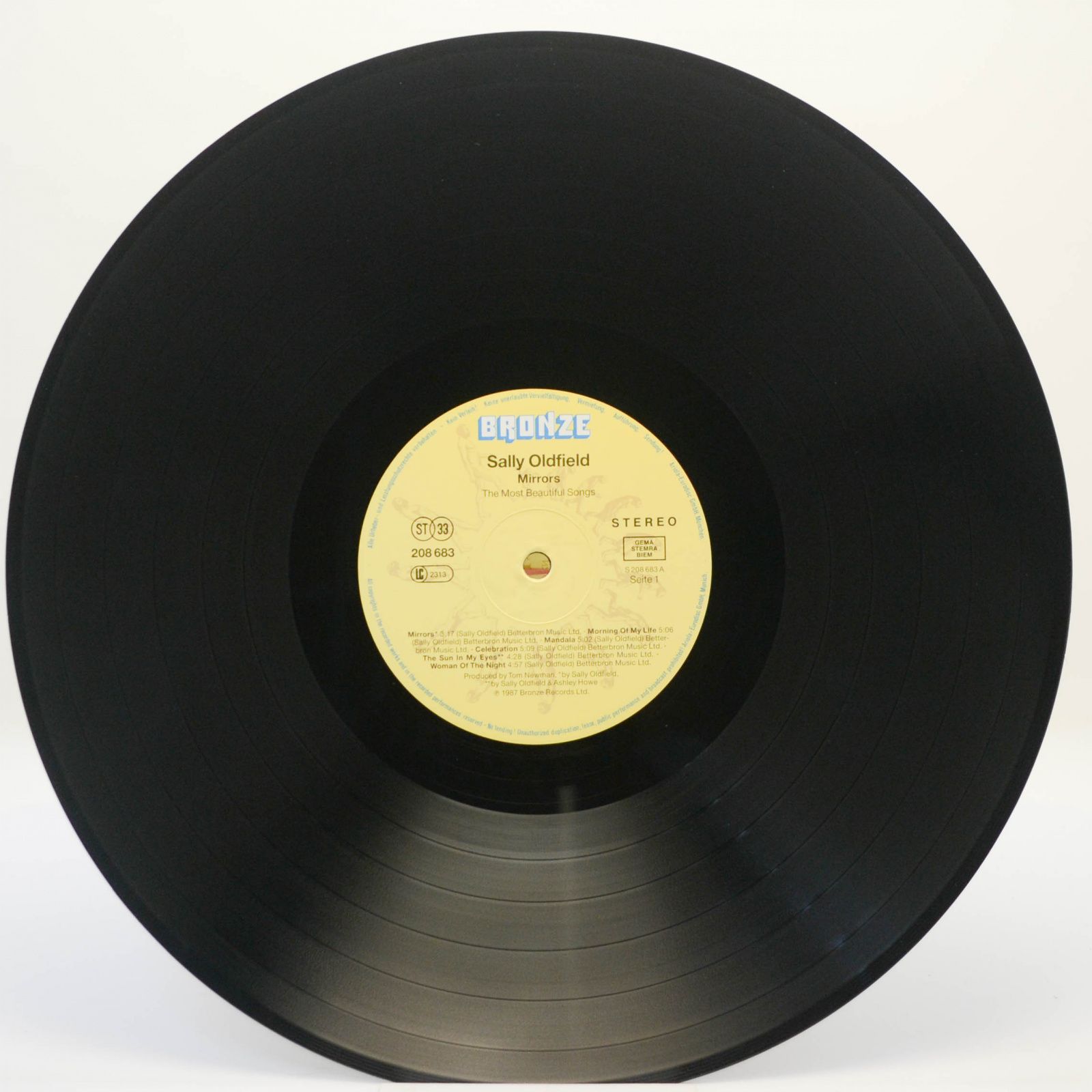 Виниловая пластинка Sally Oldfield — Mirrors - The Most Beautiful Songs, 1987