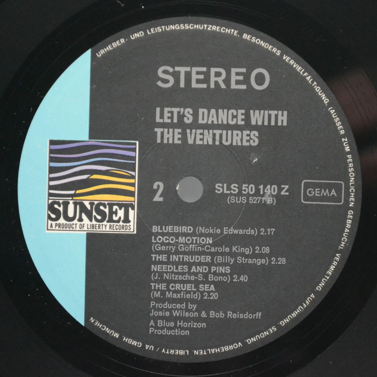 Виниловая пластинка Ventures — Let's Dance With The Ventures, 1969