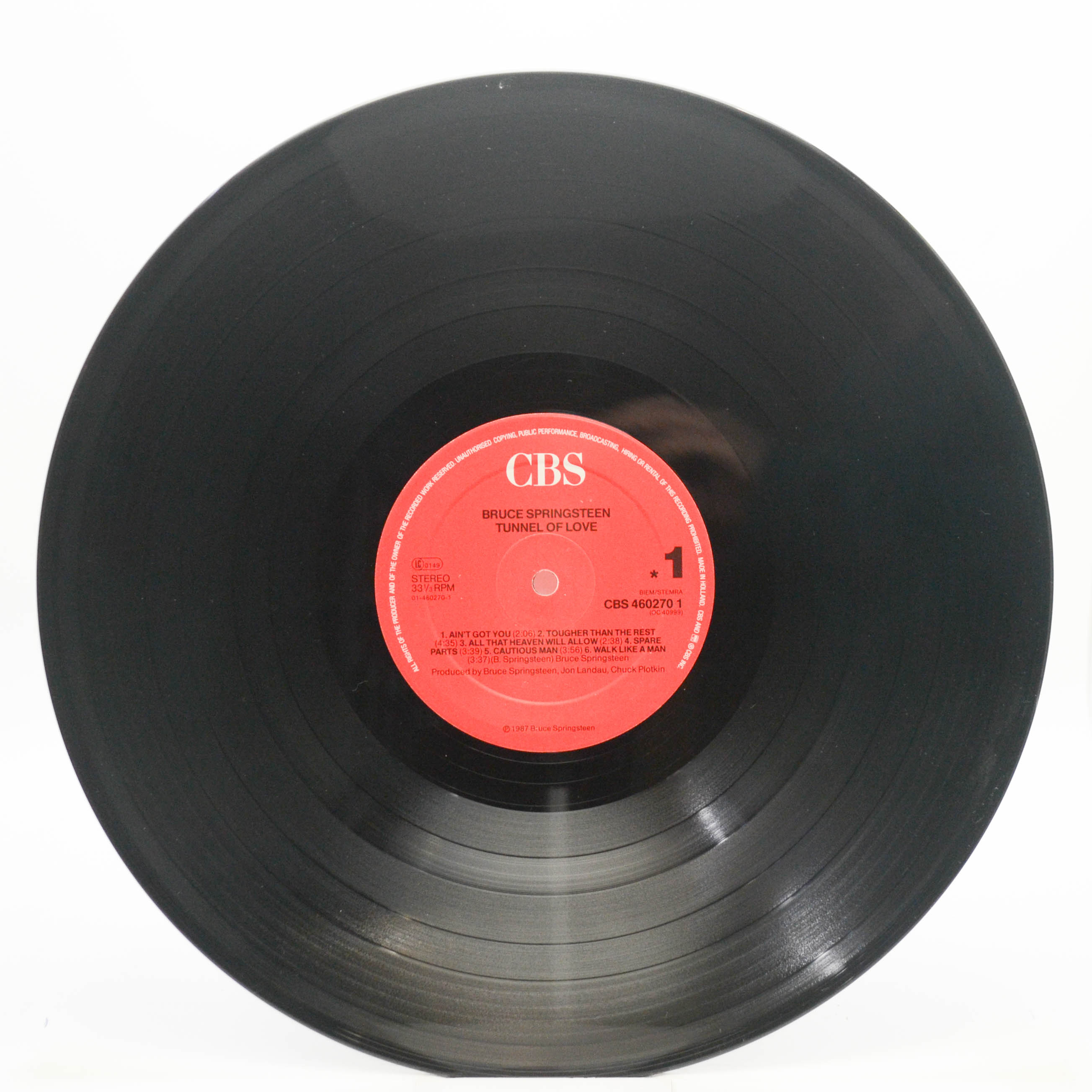 Bruce Springsteen — Tunnel Of Love, 1987