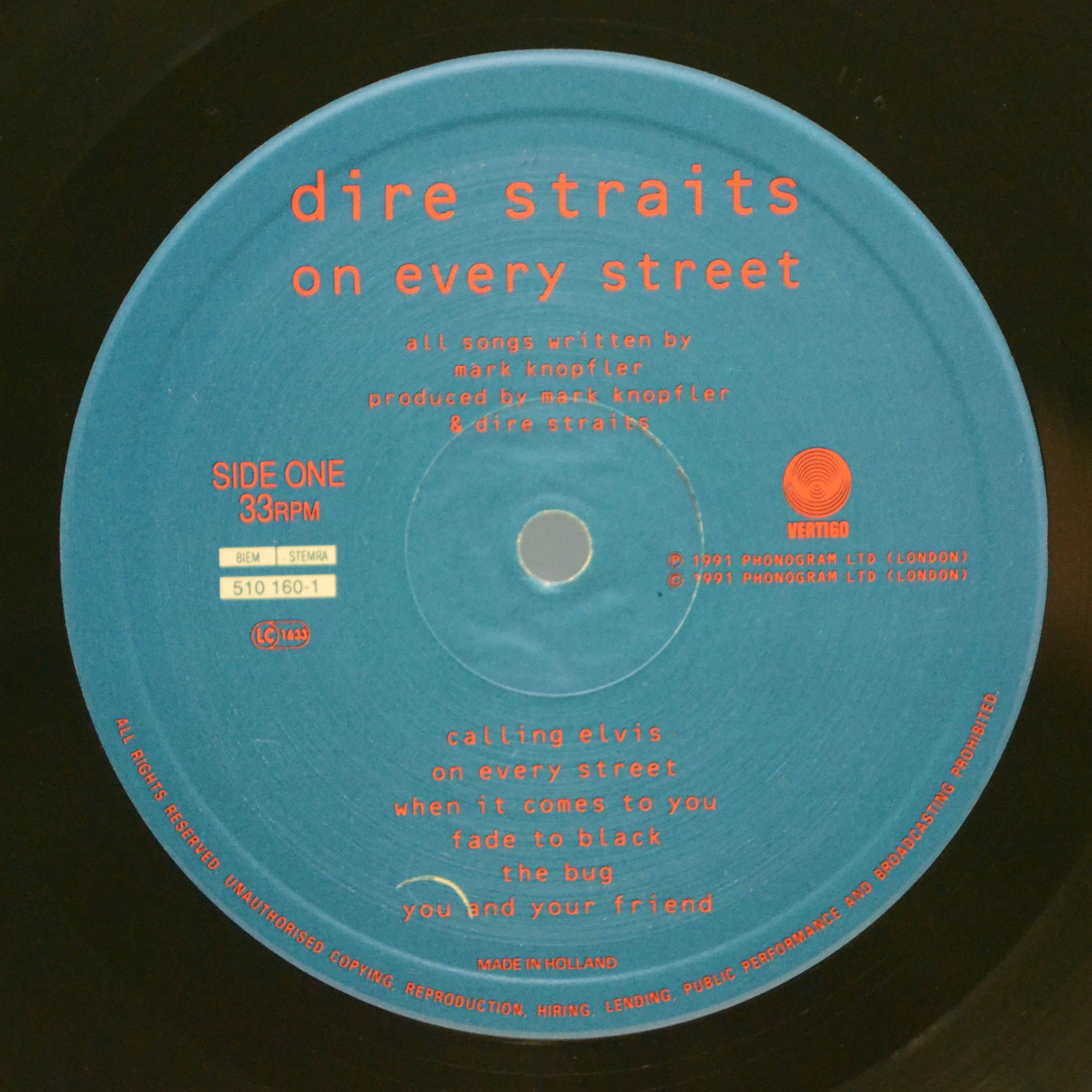 Dire Straits — On Every Street, 1991