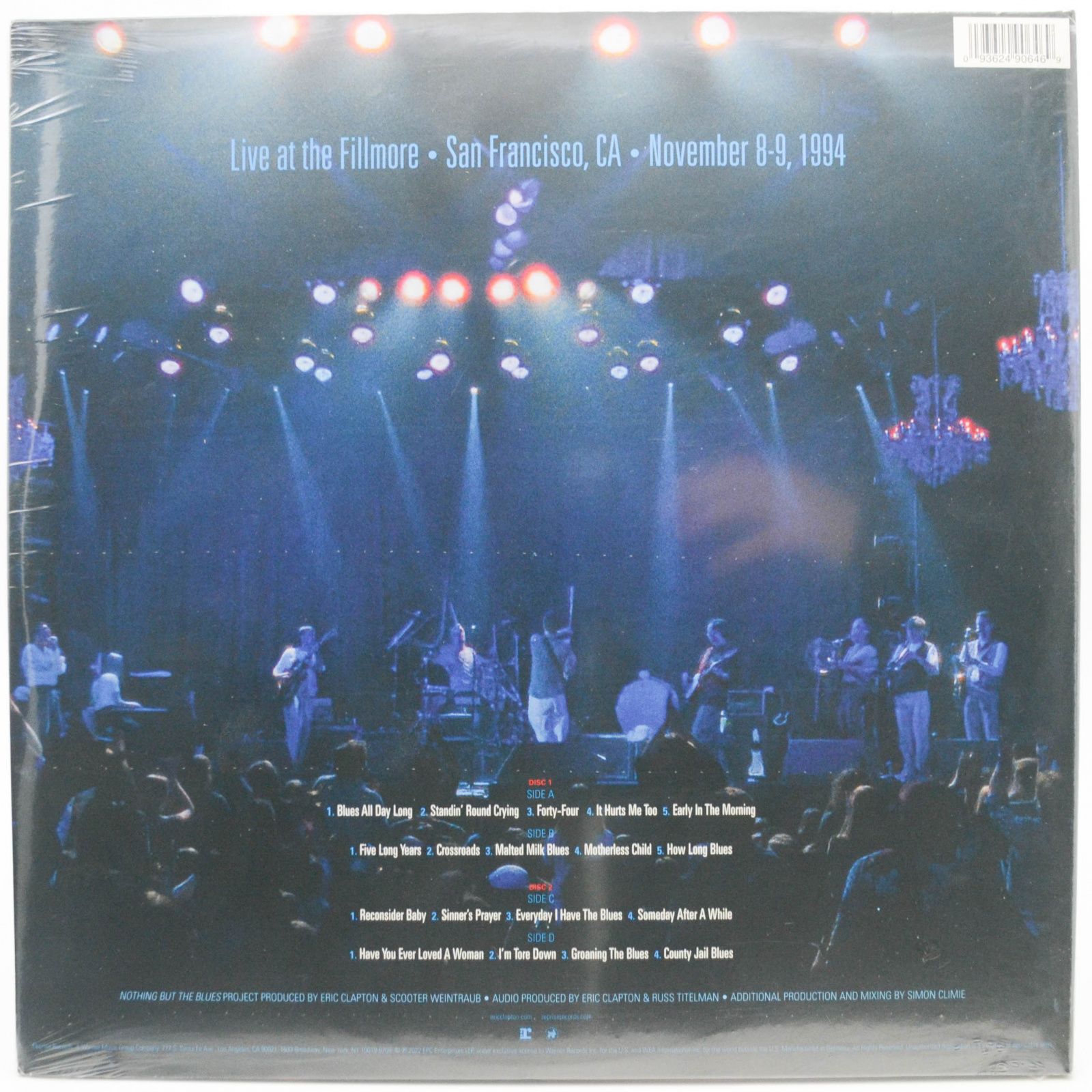 Eric Clapton — Nothing But The Blues (2LP), 2022