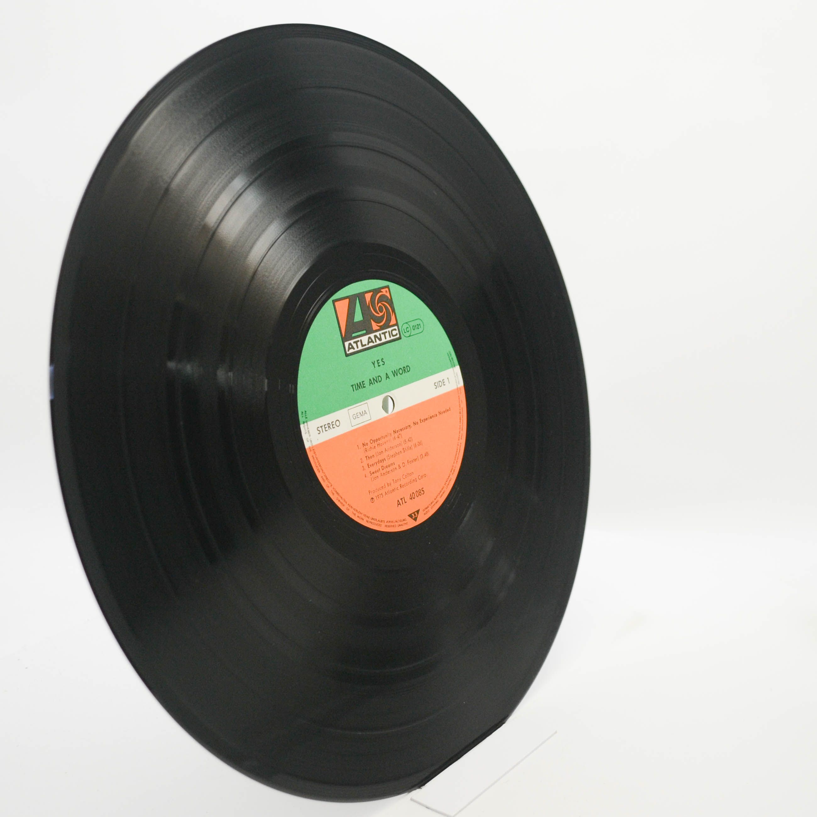 Виниловая пластинка Yes — Time And A Word, 1970