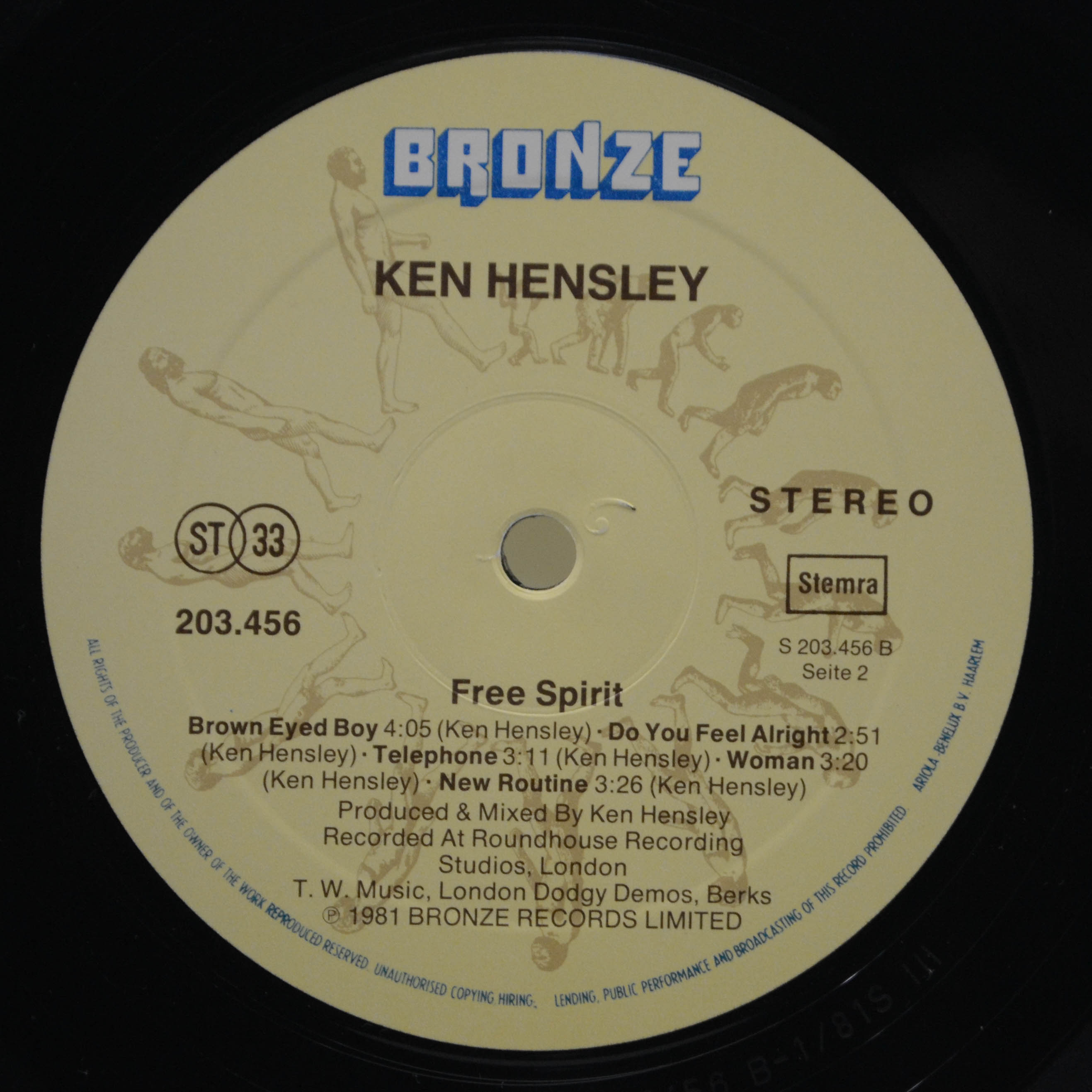 Ken Hensley — Free Spirit, 1981