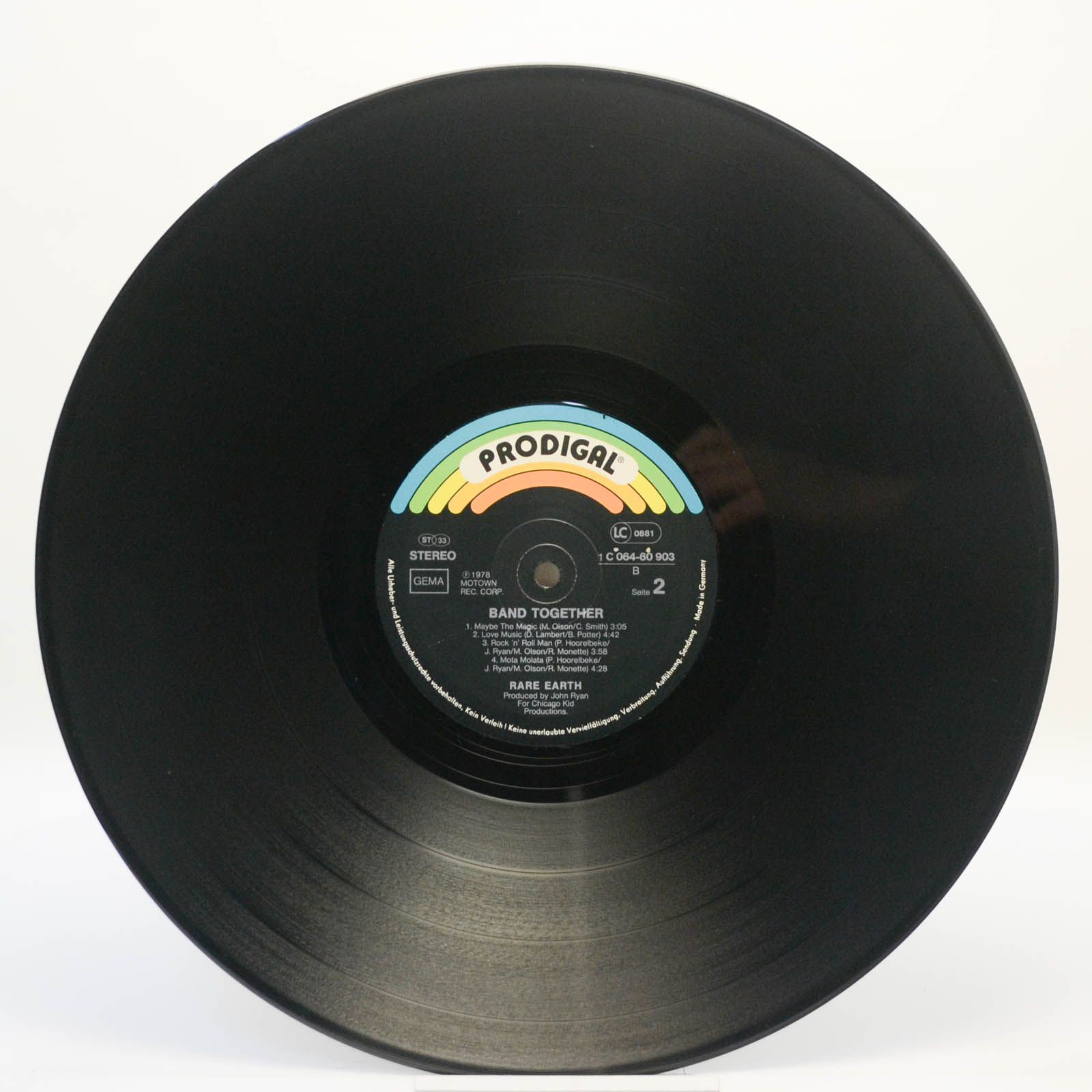 Rare Earth — Band Together, 1978