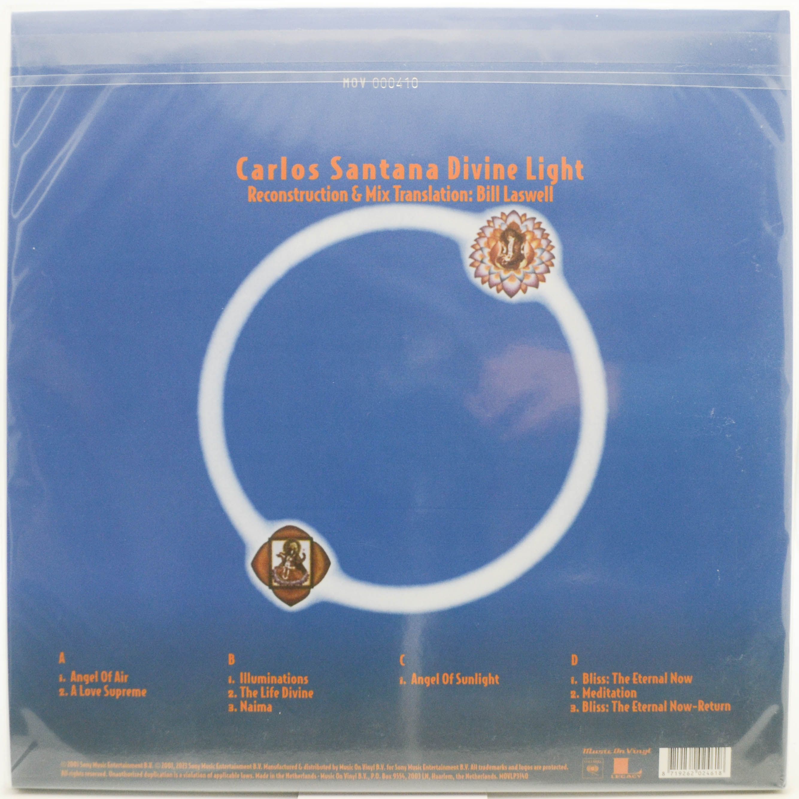 Carlos Santana — Divine Light (2LP), 2001