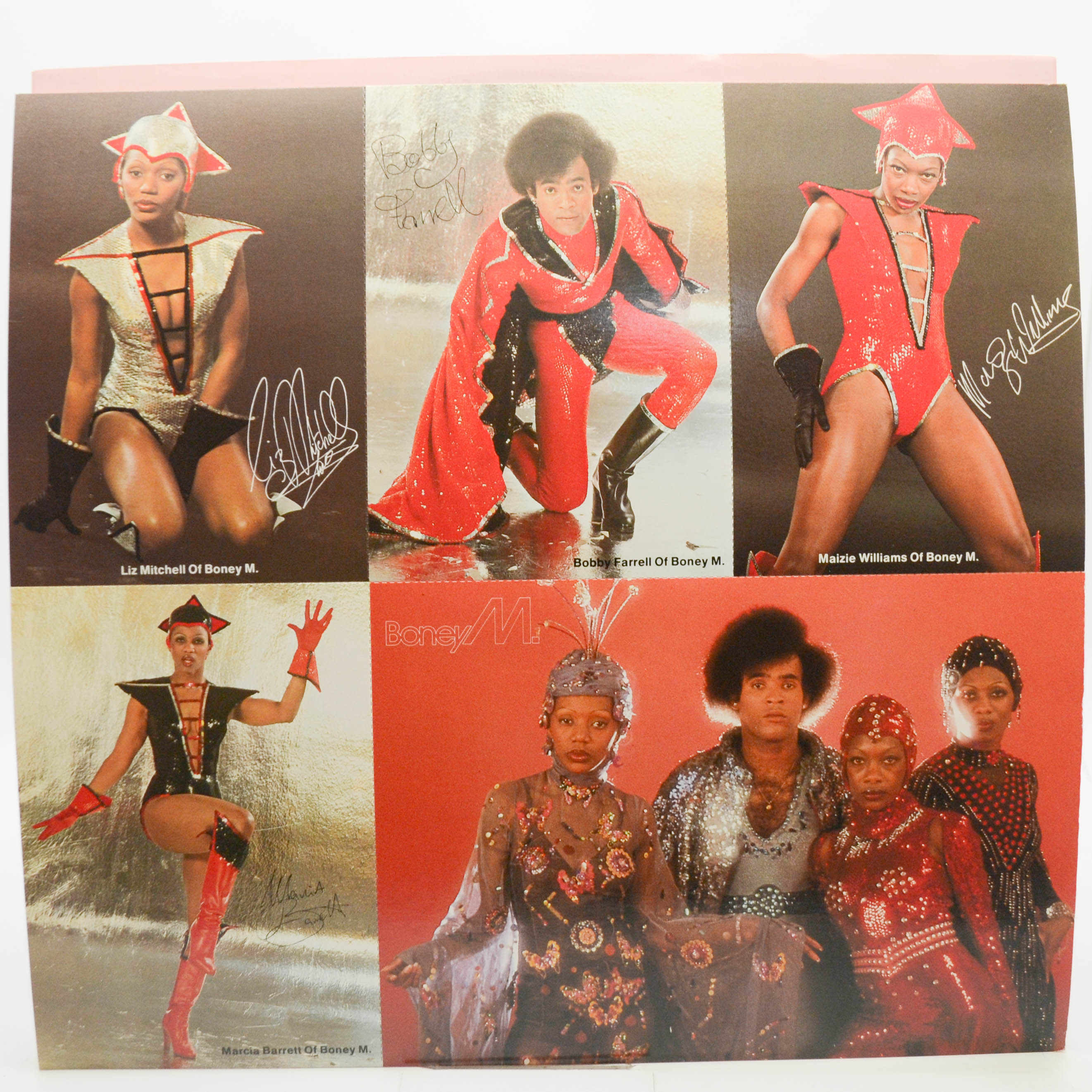 Boney M. — Nightflight To Venus (postcards), 1978