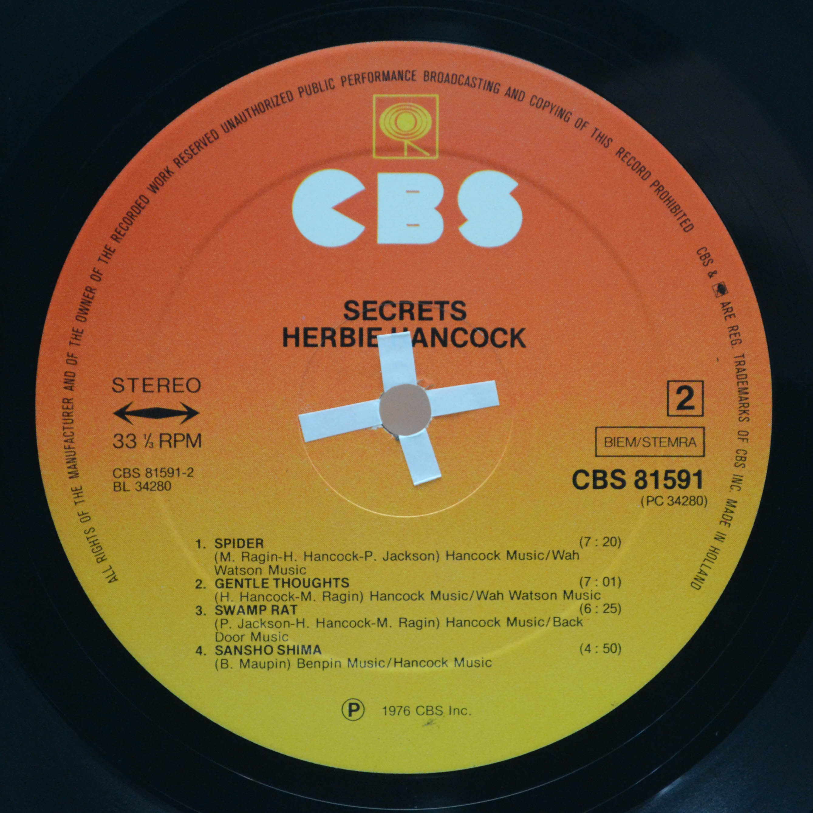 Herbie Hancock — Secrets, 1976