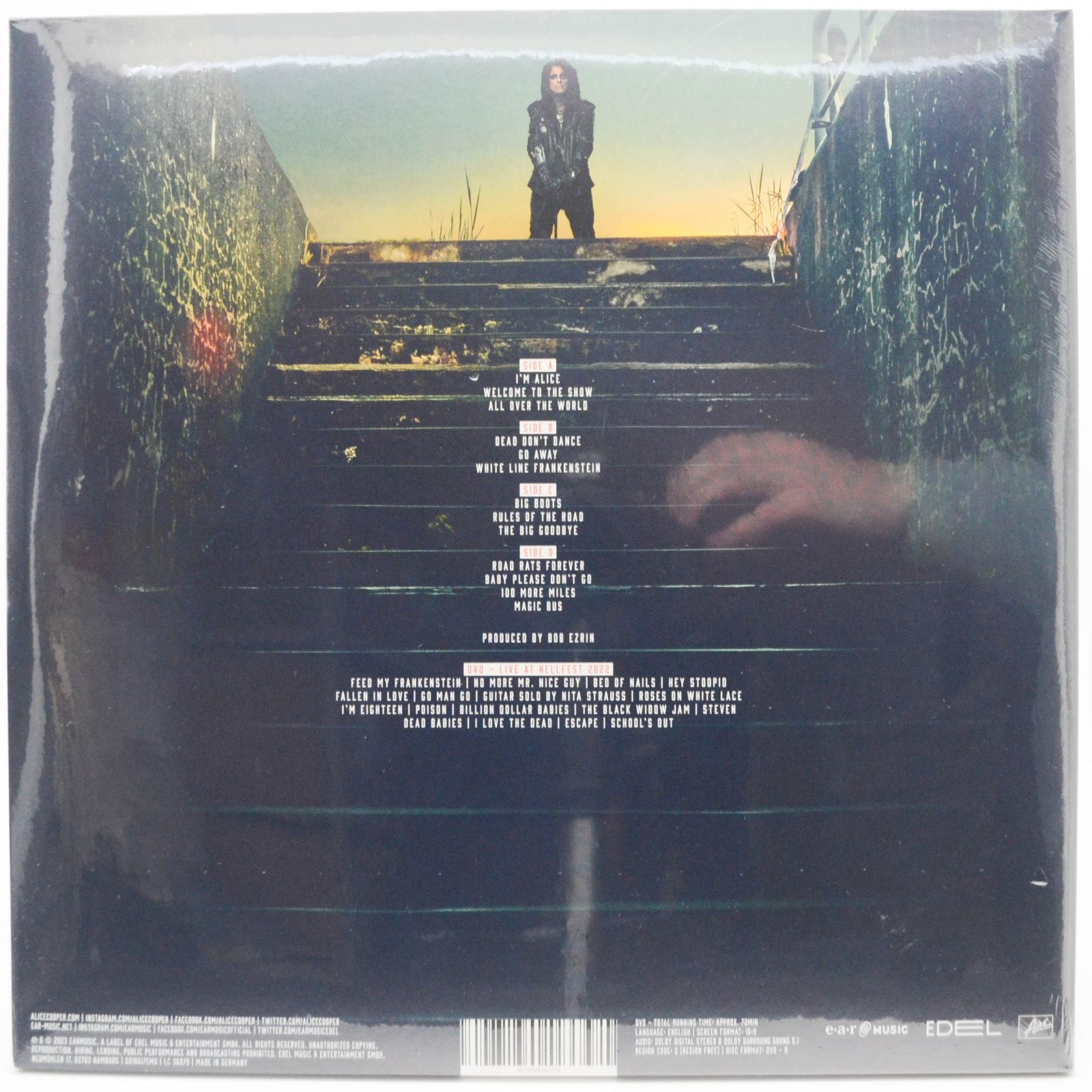 Alice Cooper — Road (2LP+DVD), 2023