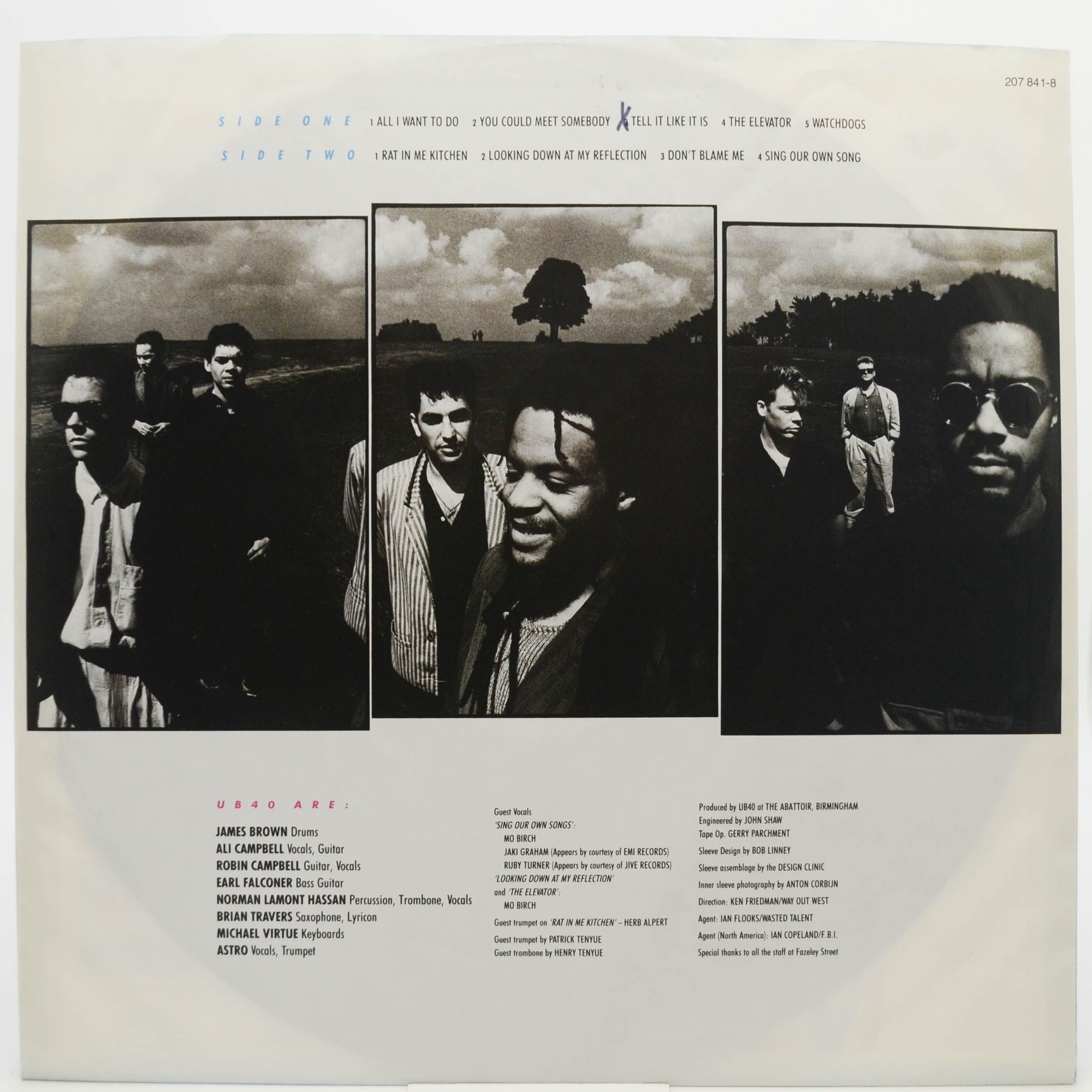 Виниловая пластинка UB40 — Rat In The Kitchen, 1986