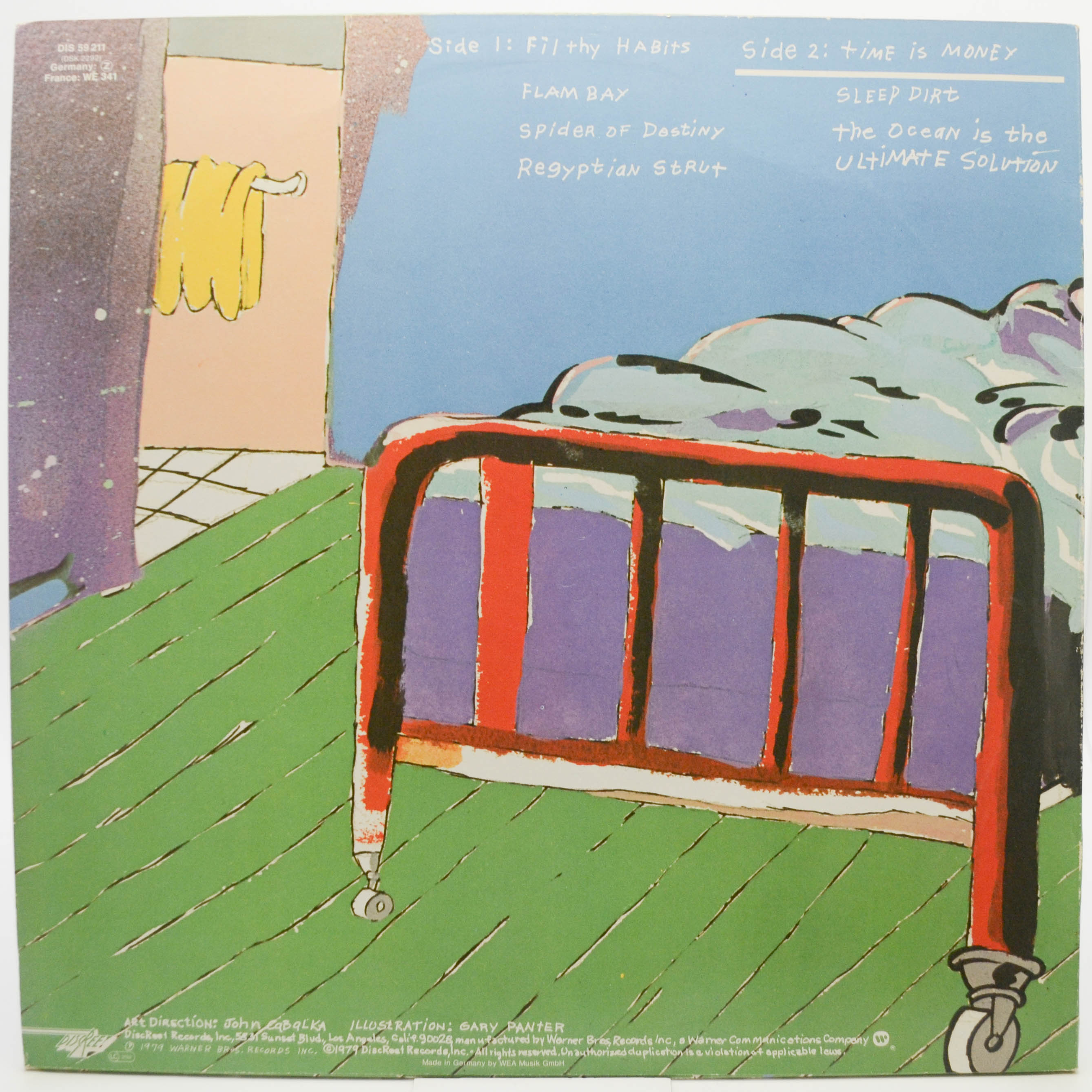 Виниловая пластинка Frank Zappa — Sleep Dirt, 1979