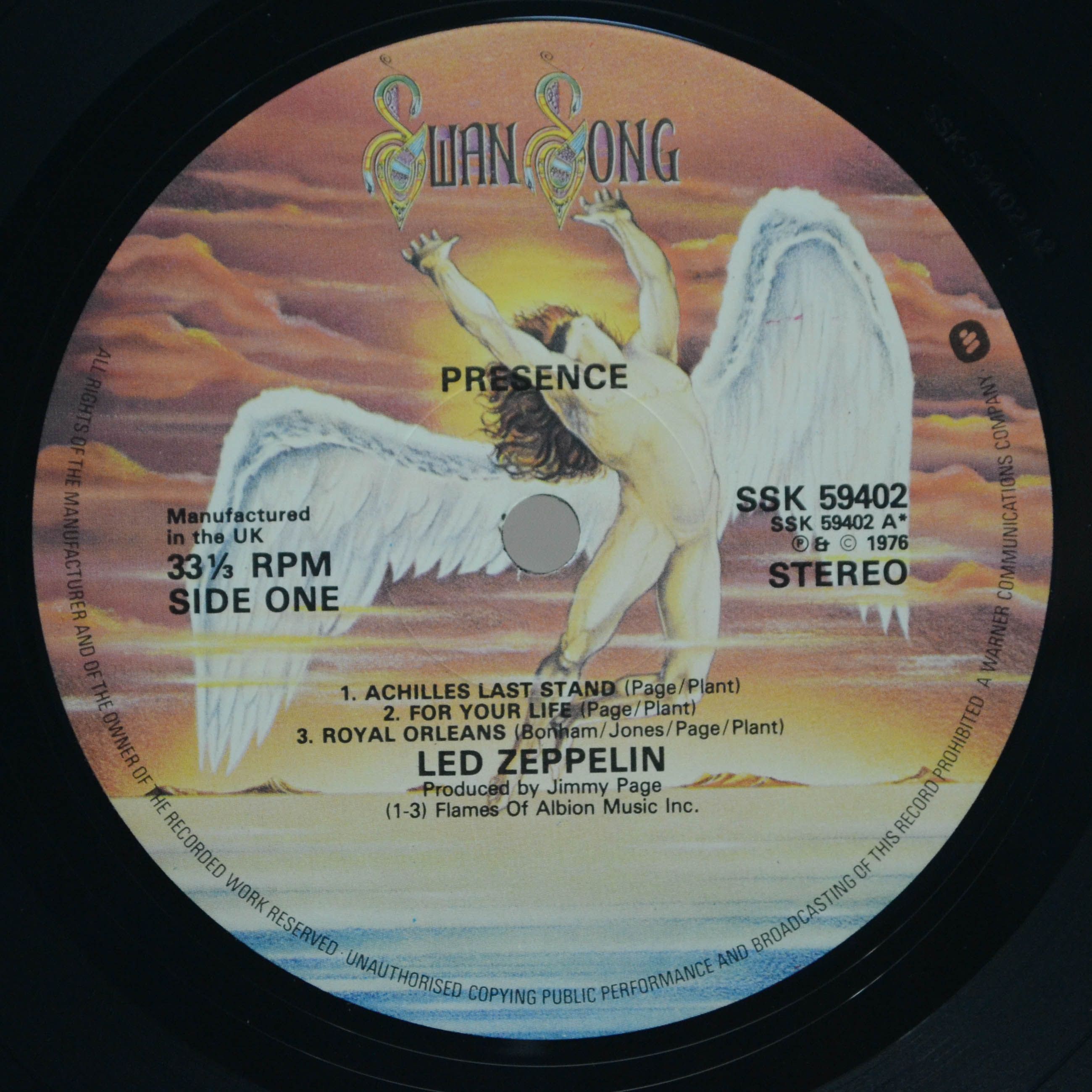 Led Zeppelin — Presence (UK), 1976