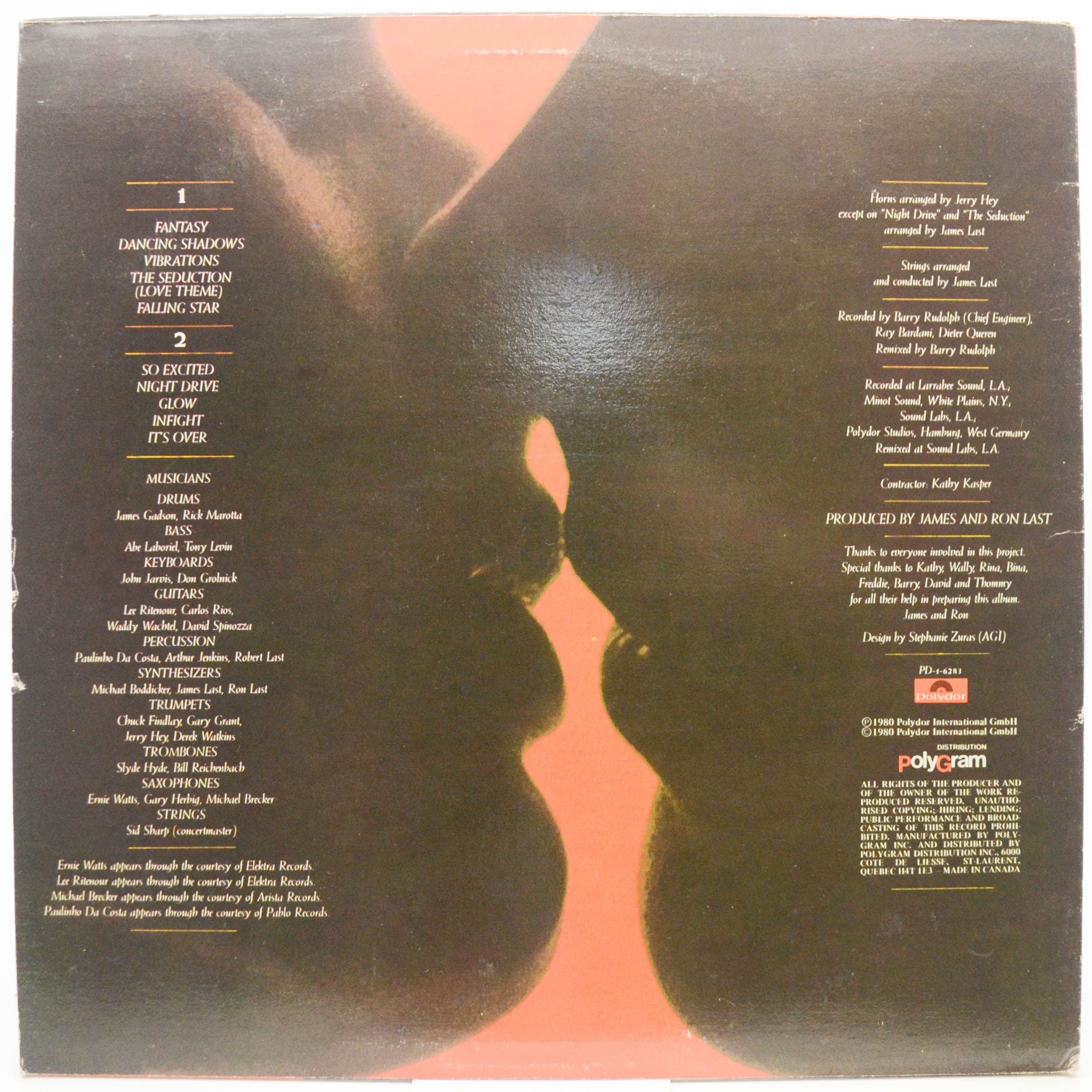 James Last Band — Seduction, 1980