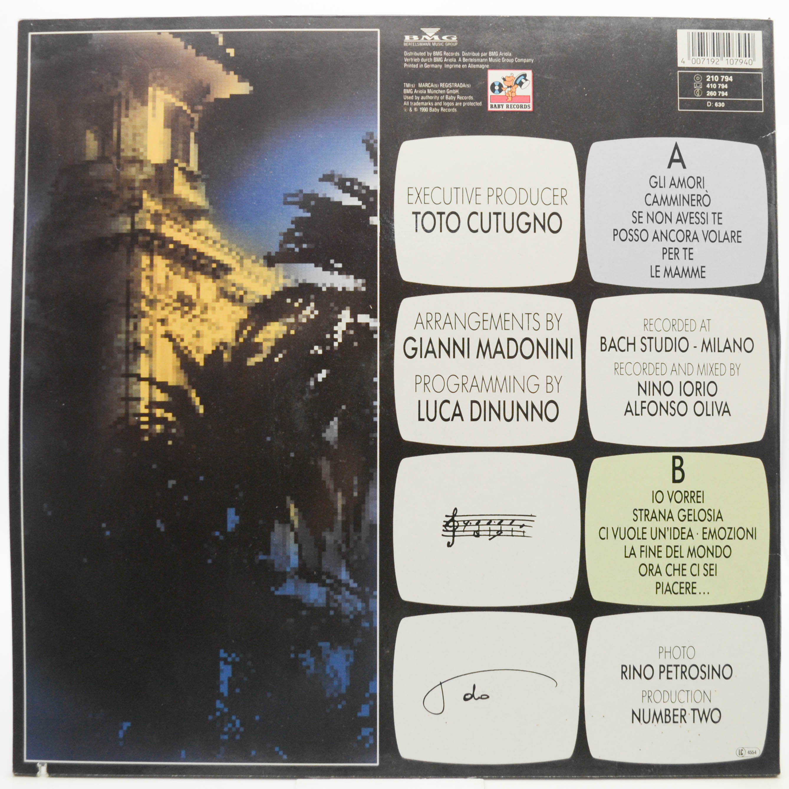 Toto Cutugno — Toto Cutugno, 1990