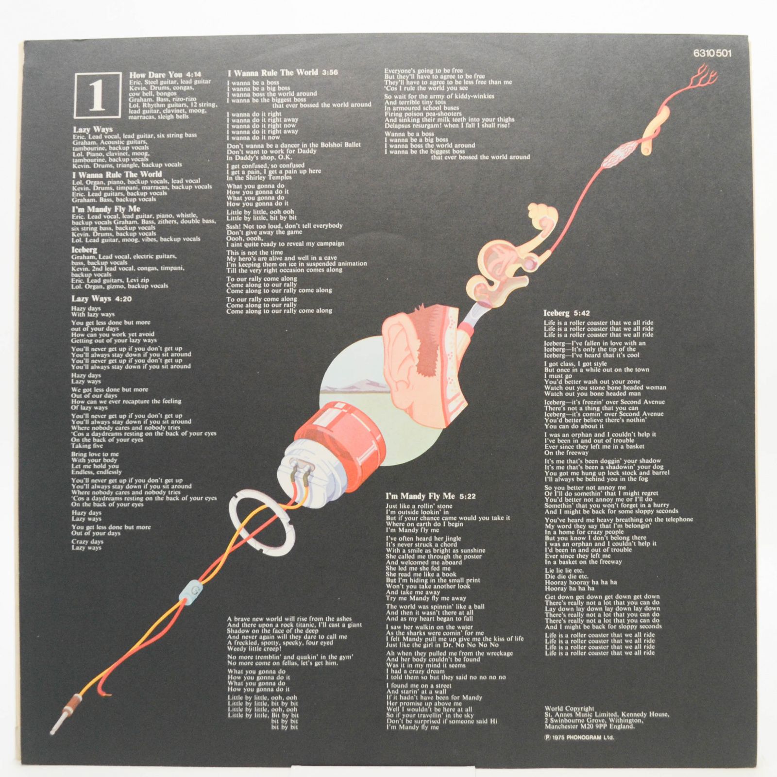 Виниловая пластинка 10cc — How Dare You!, 1976