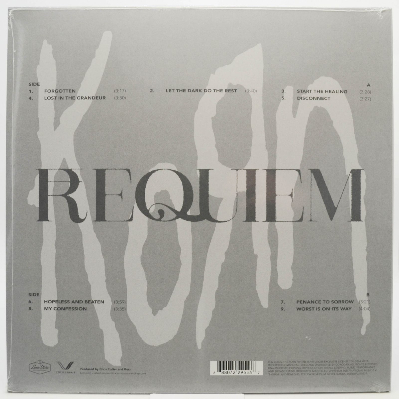 Виниловая пластинка Korn — Requiem, 2022