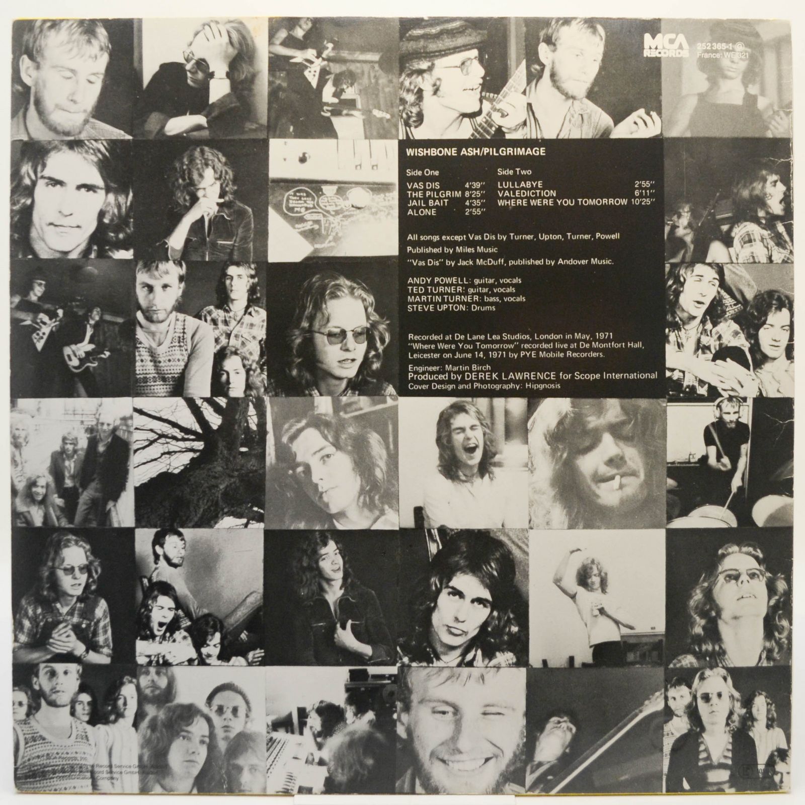 Виниловая пластинка Wishbone Ash — Pilgrimage, 1971