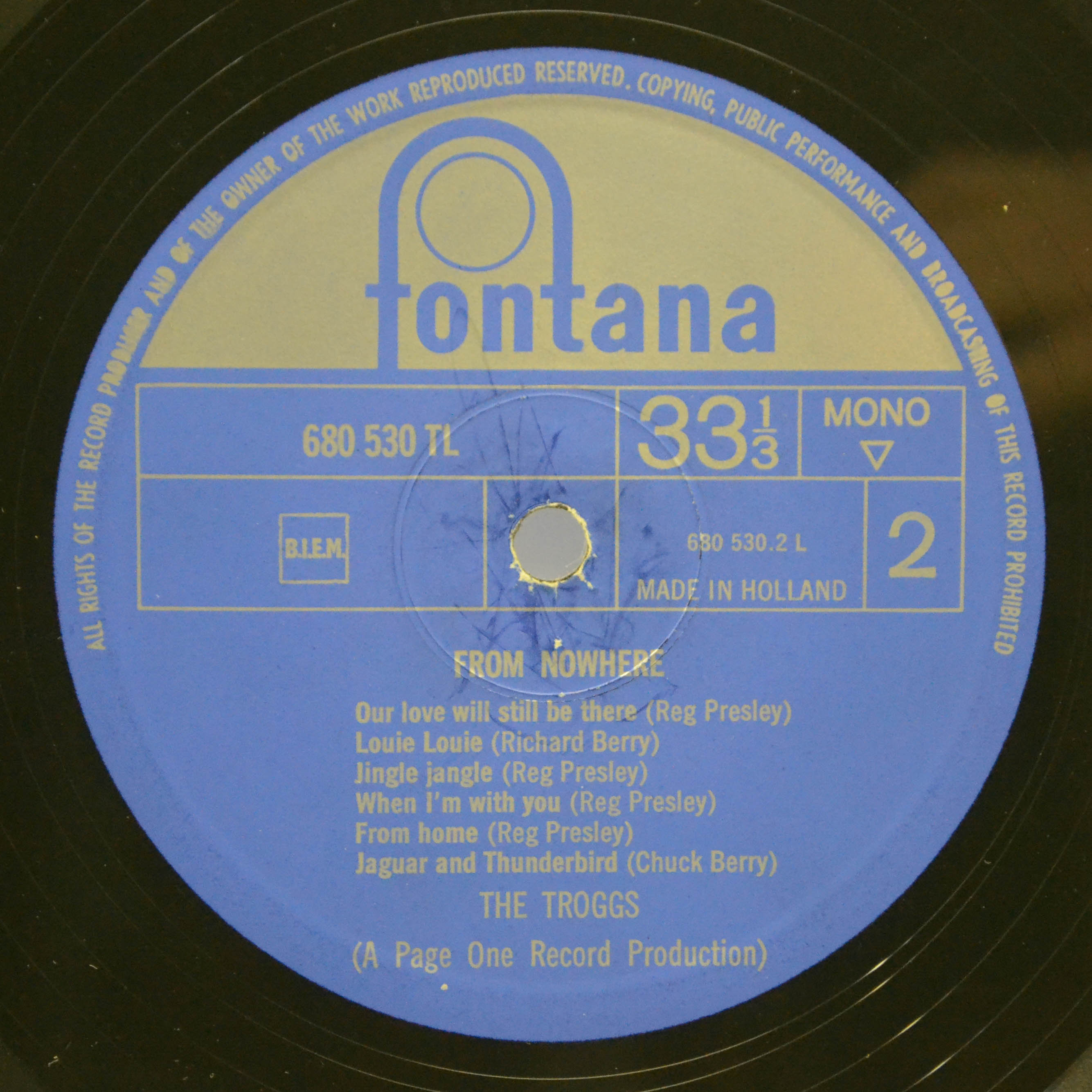 Troggs — From Nowhere, 1966