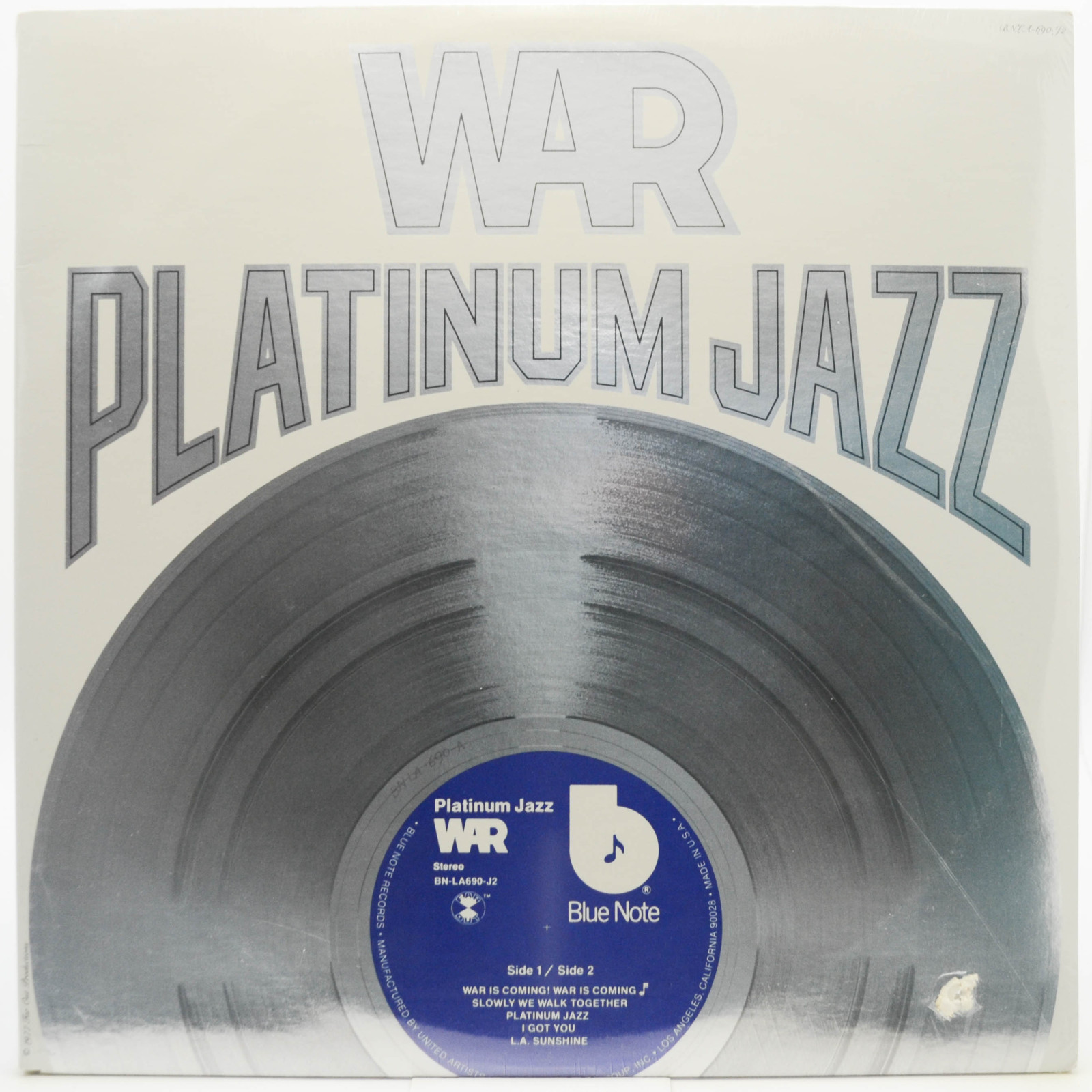 War — Platinum Jazz (2LP, 1-st, USA), 1977