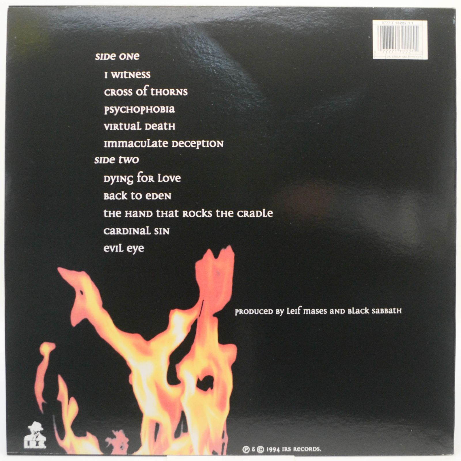 Black Sabbath — Cross Purposes, 1994