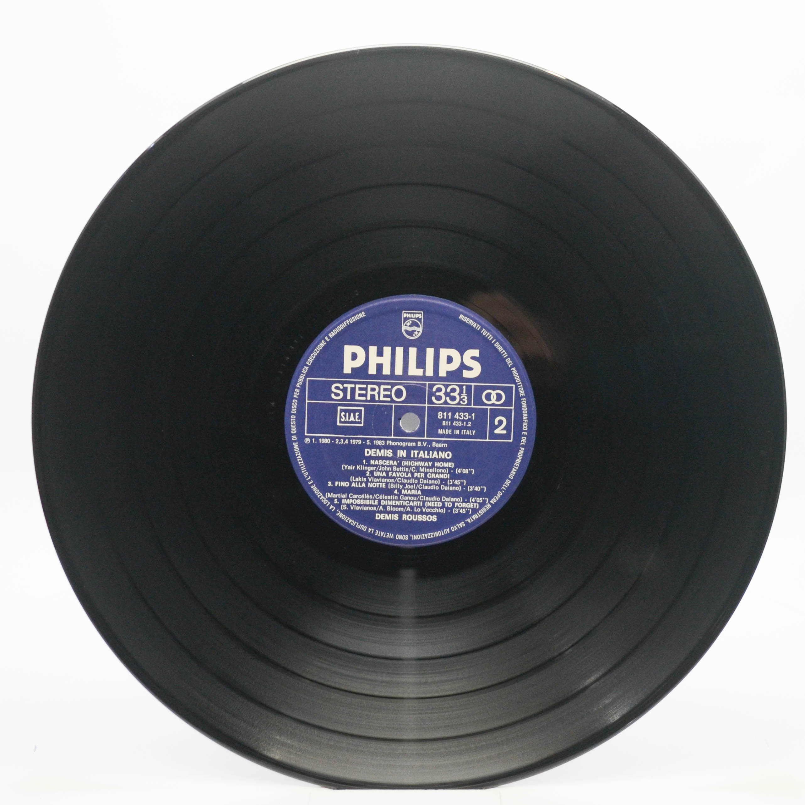 Demis Roussos — Demis In Italiano, 1983