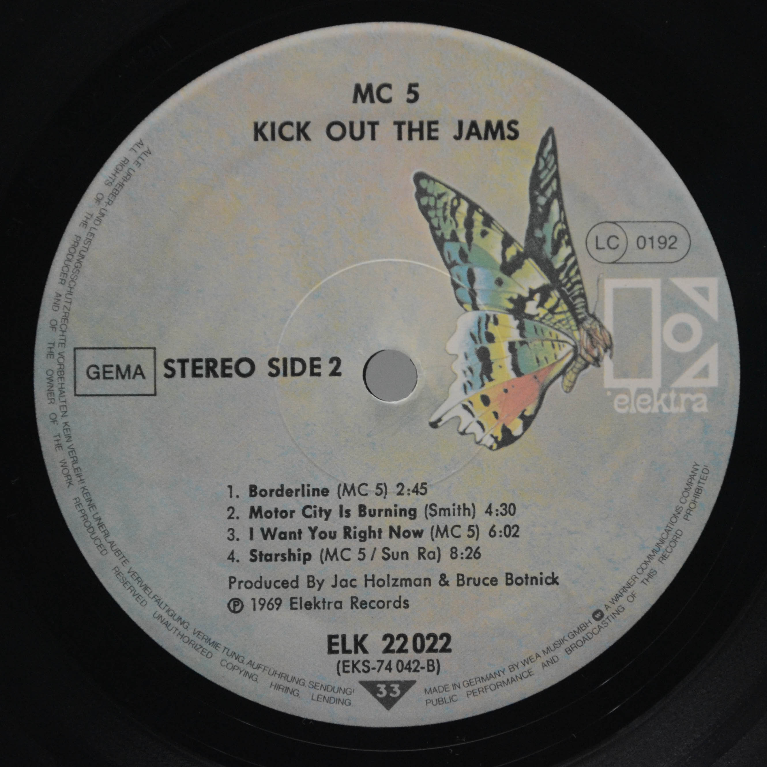 MC5 — Kick Out The Jams, 1969