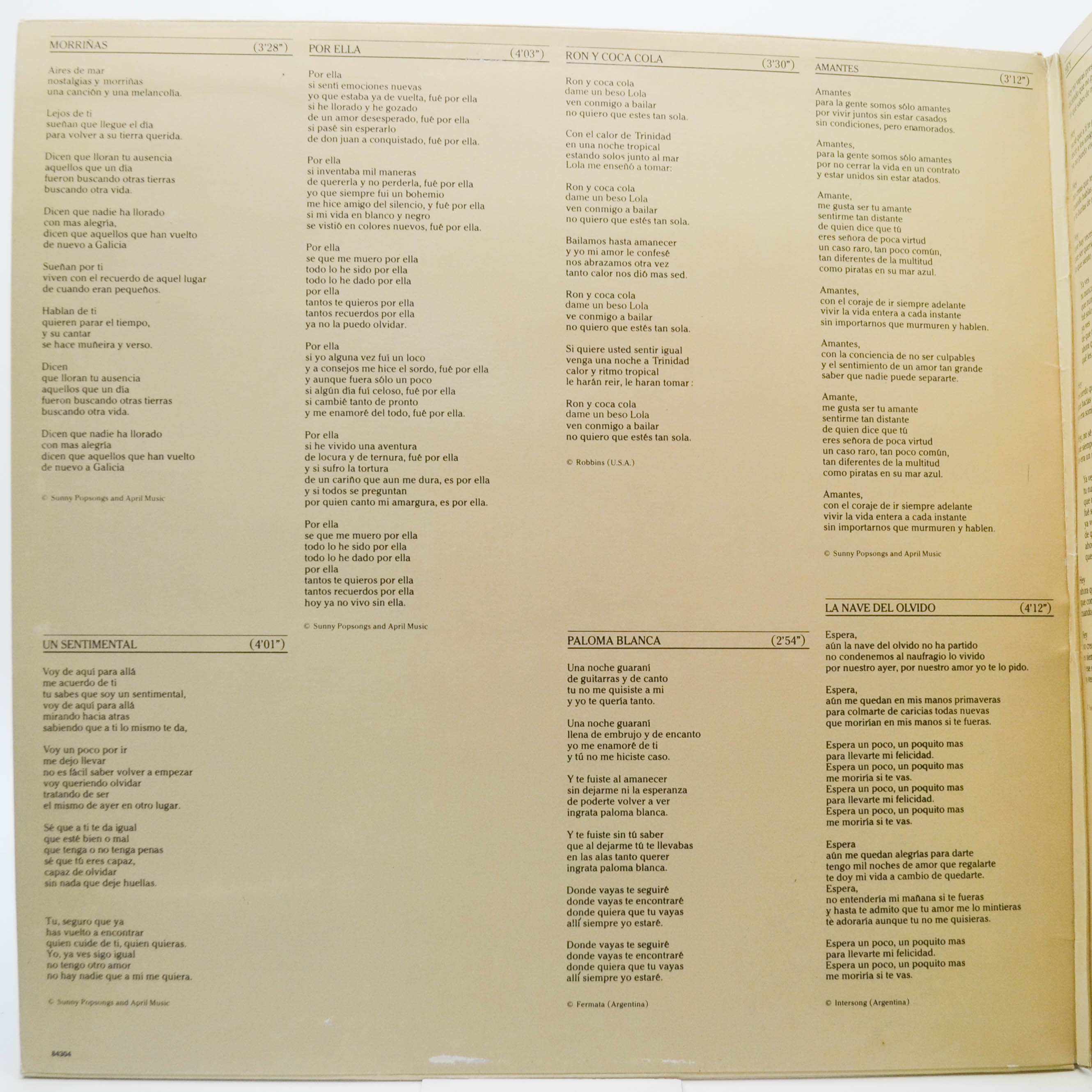 Julio Iglesias — Hey!, 1980