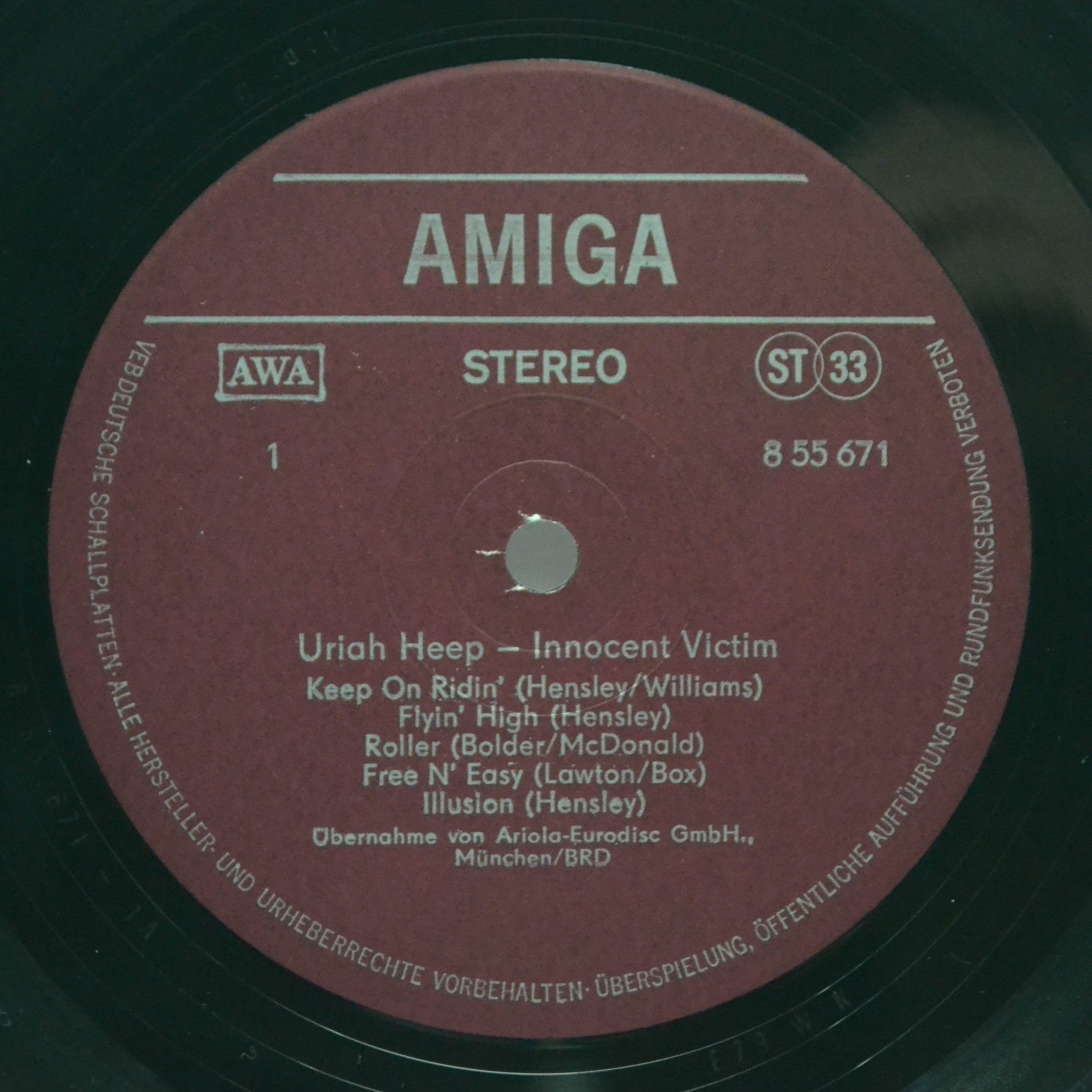 Uriah Heep — Innocent Victim, 1979